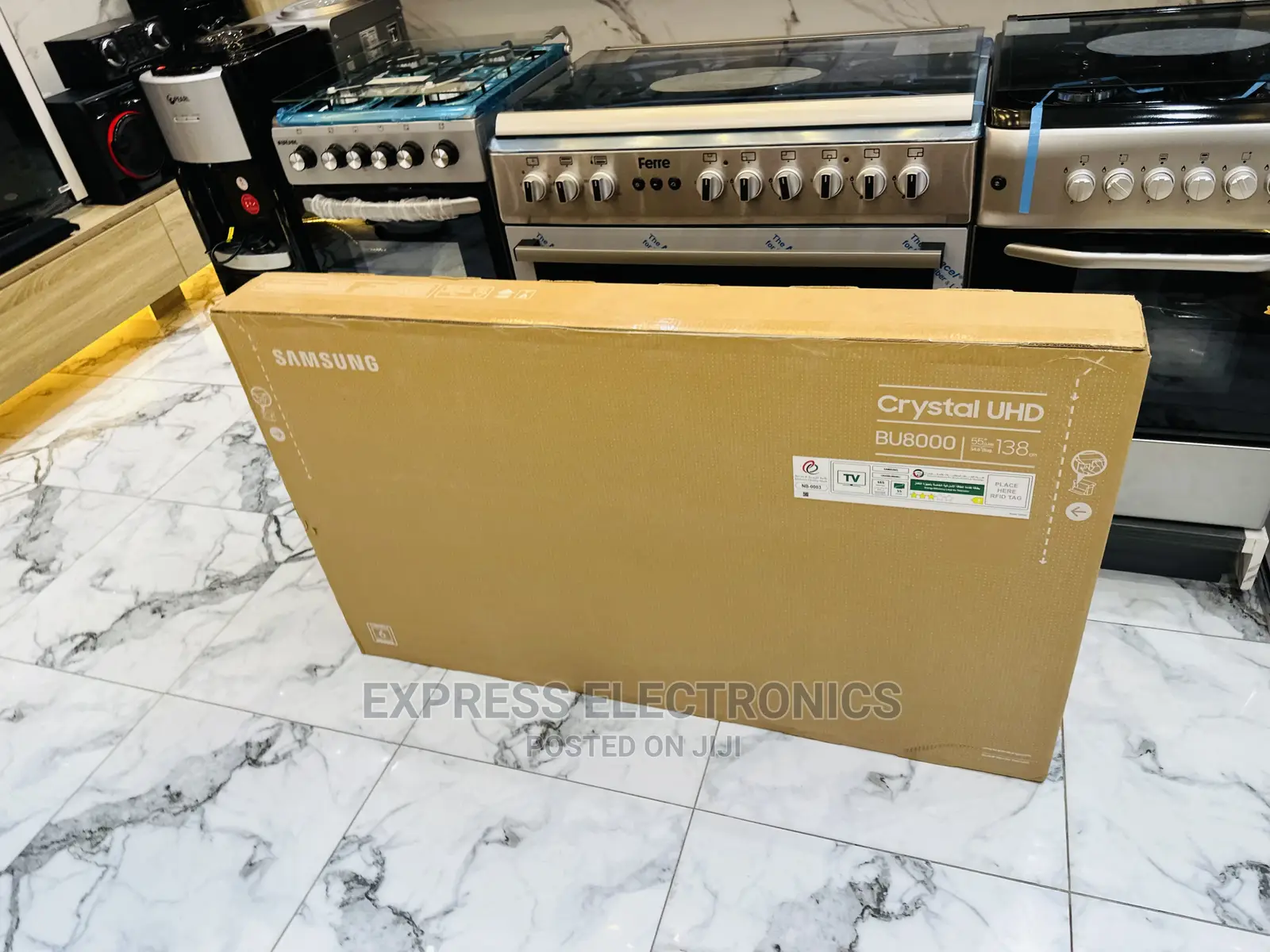 Rich  Vivid UHD Pictures Samsung Bu8000 55” Tv 