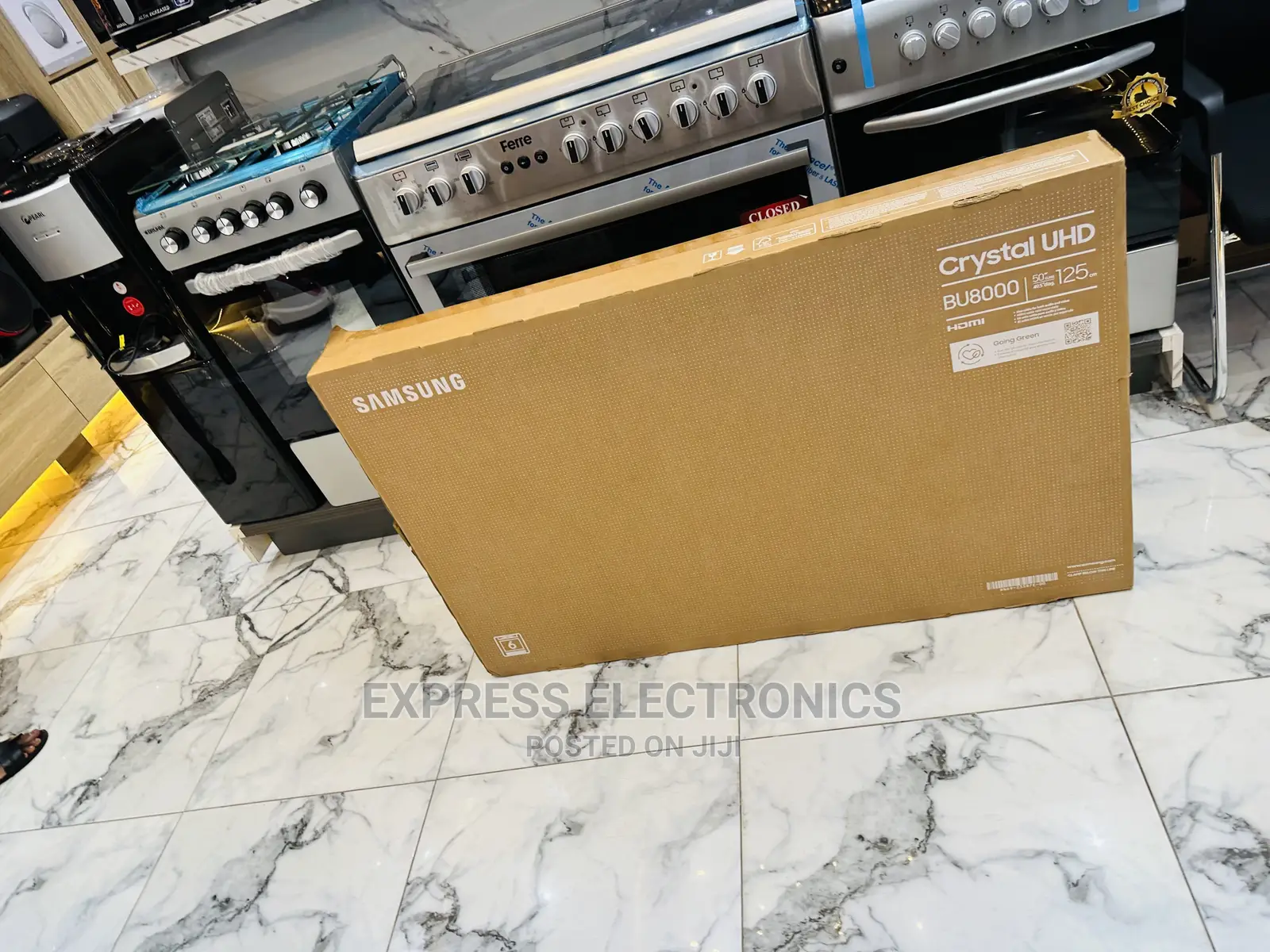 High Brightness  UHD Samsung Bu8000 50” Tv 