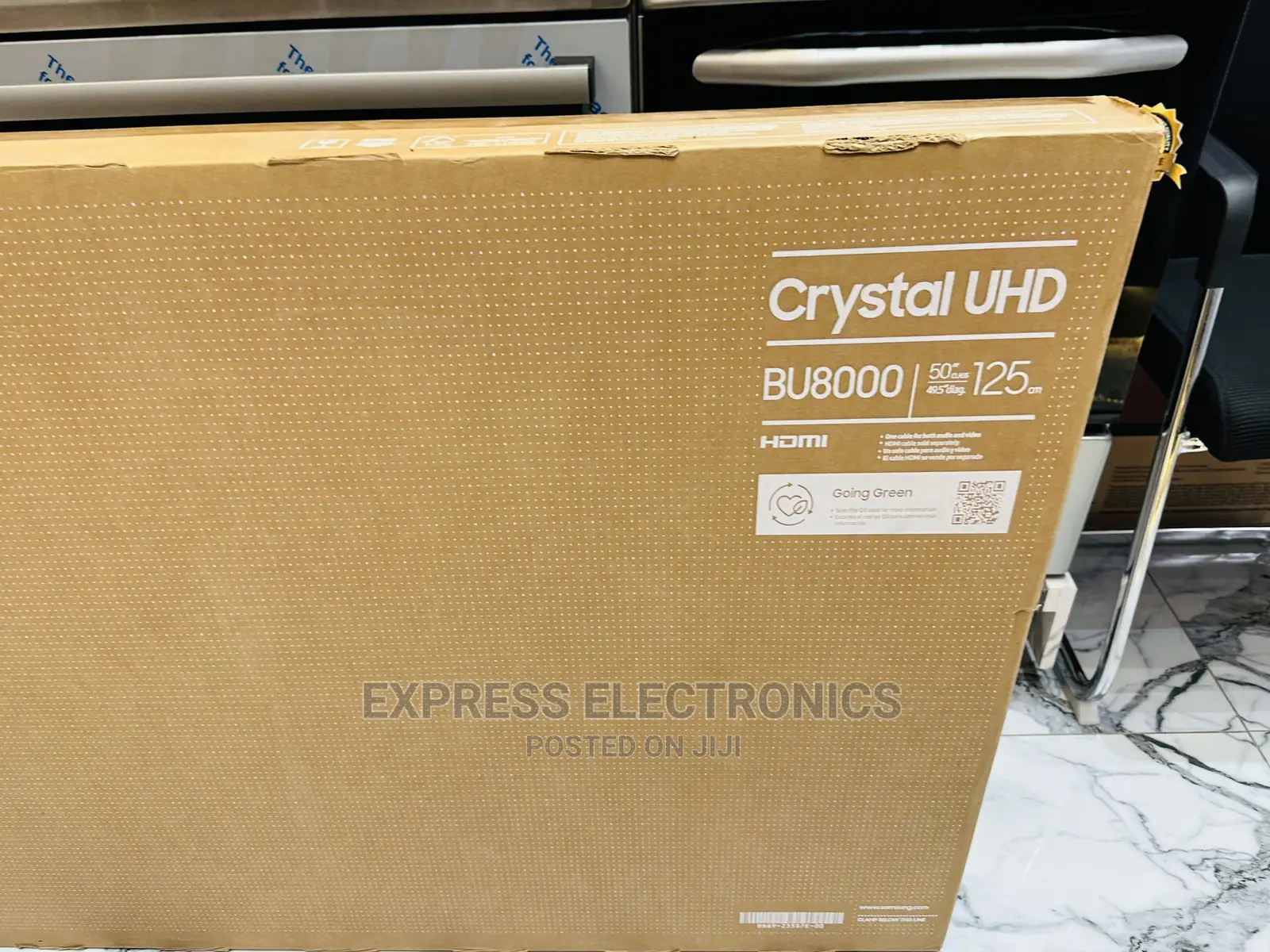 Dynamic Crystal Display UHD Smart Samsung 50”Bu8000
