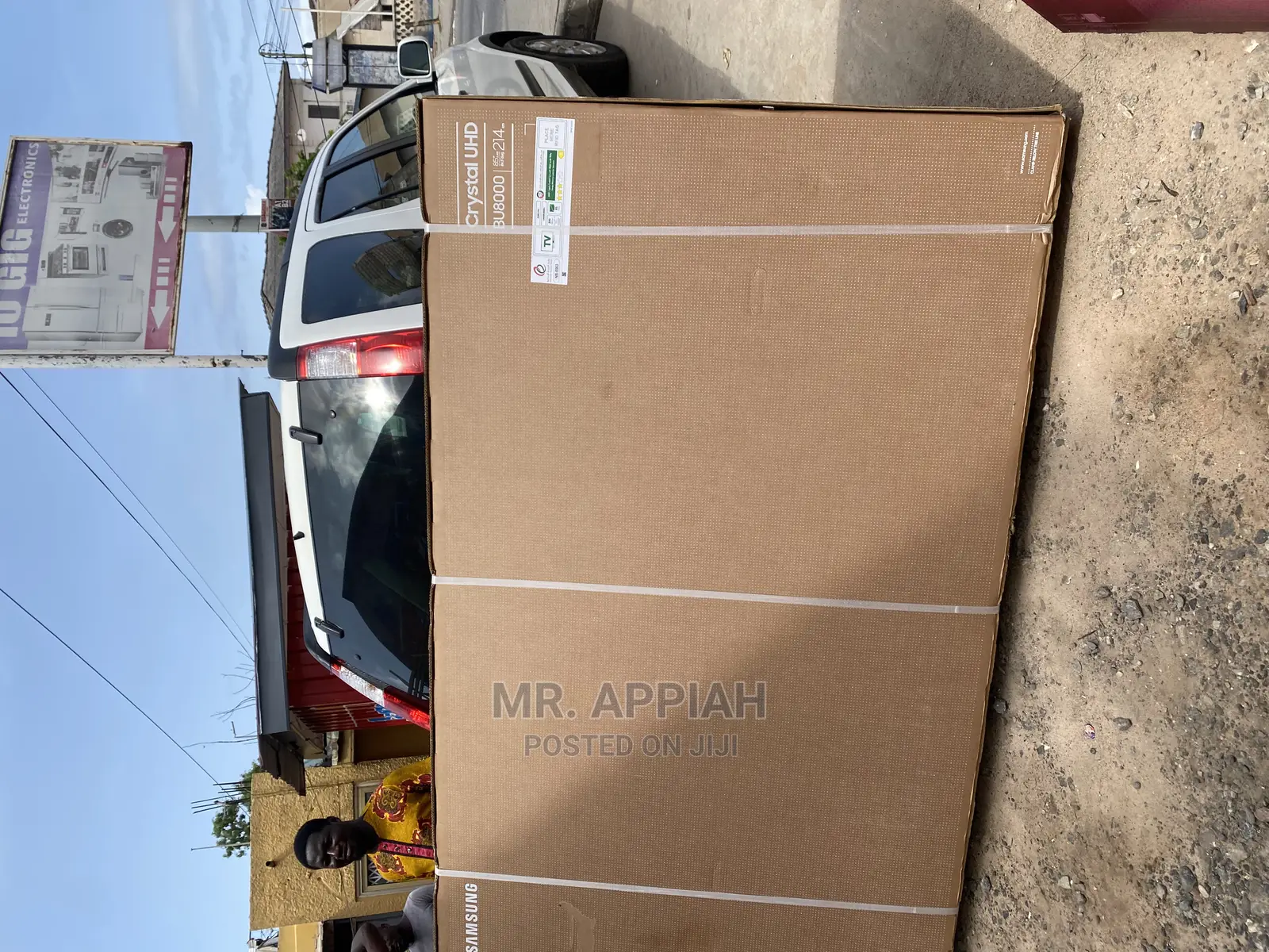 Fresh in Box  Samsung(85BU8073)85” LED Tv $/