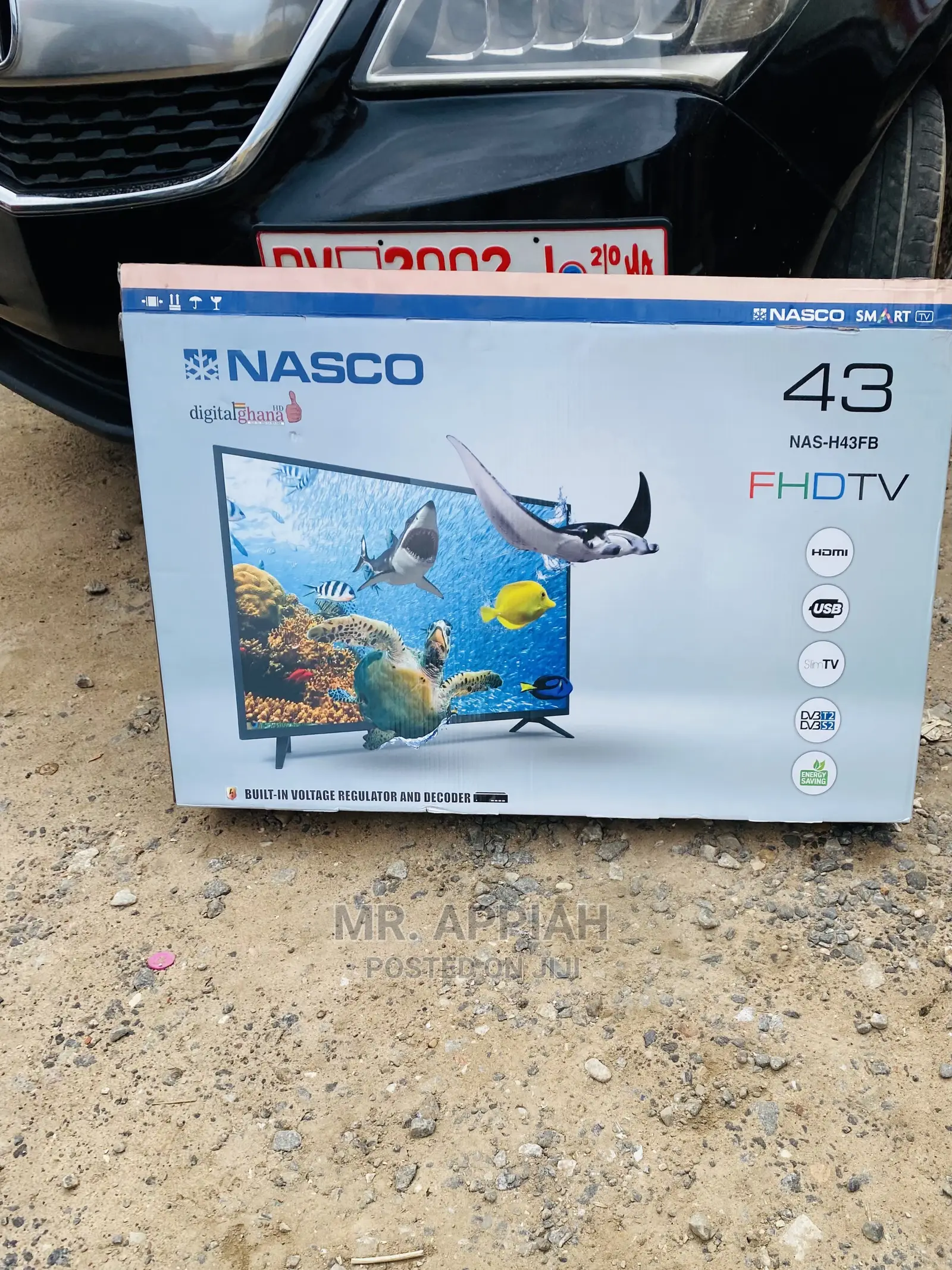 Hit Our Dm or Call Us for Nasco 43inch Digital Satelite Tv.