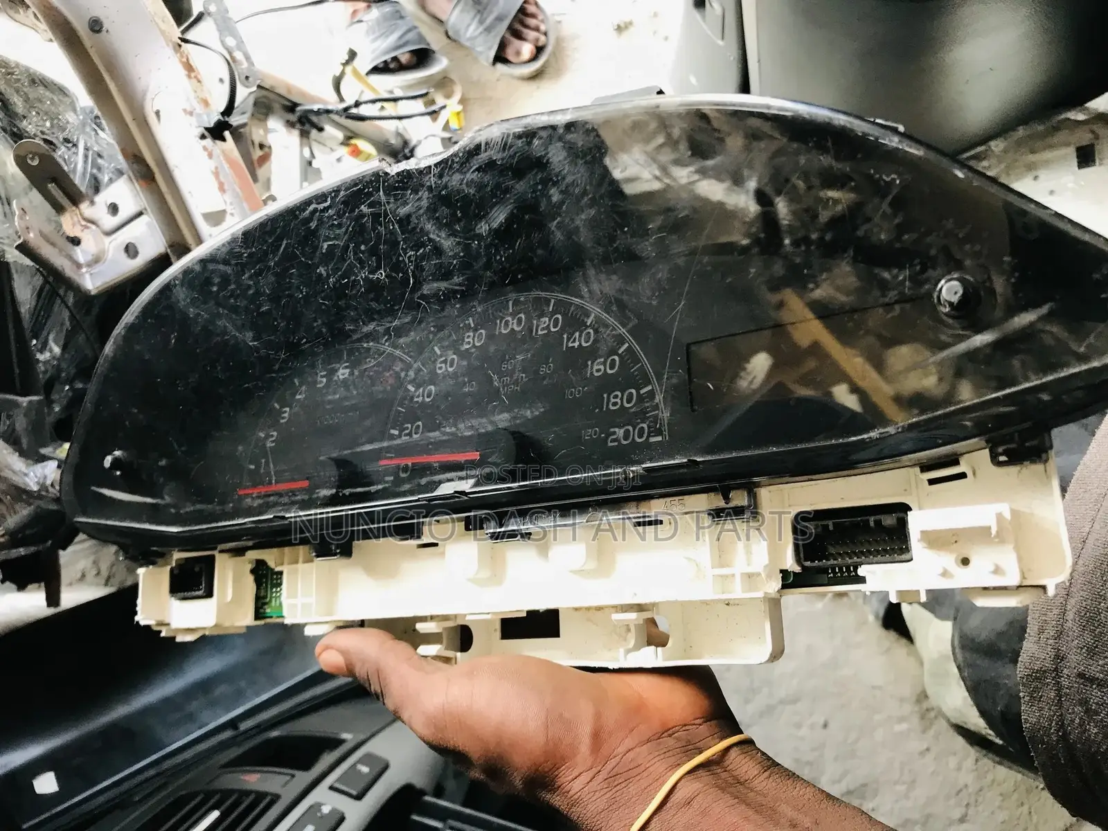 Toyota Vitz 2008 Meterboard