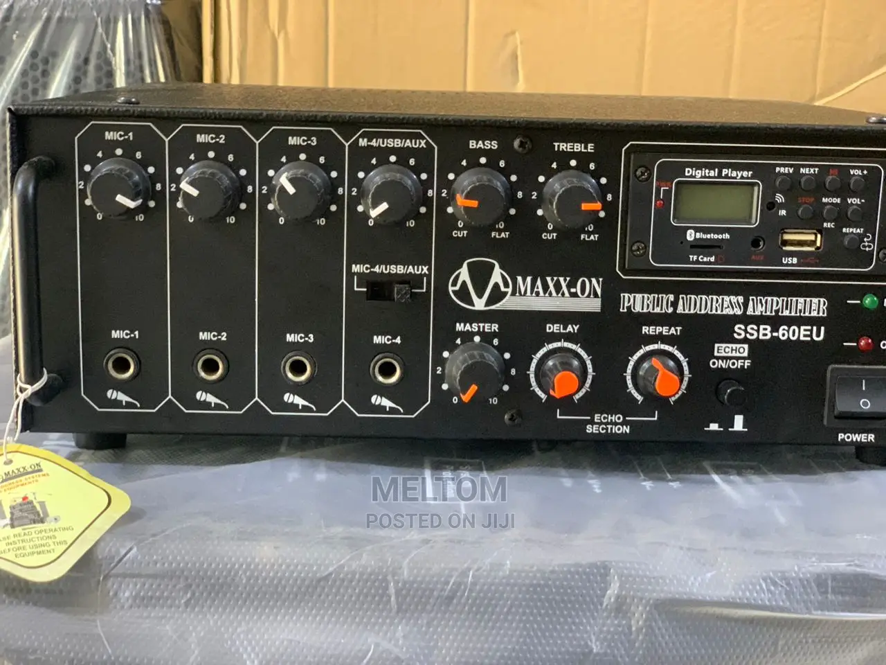 Public Address Amplifier (Maxx-on SSB-60EU)