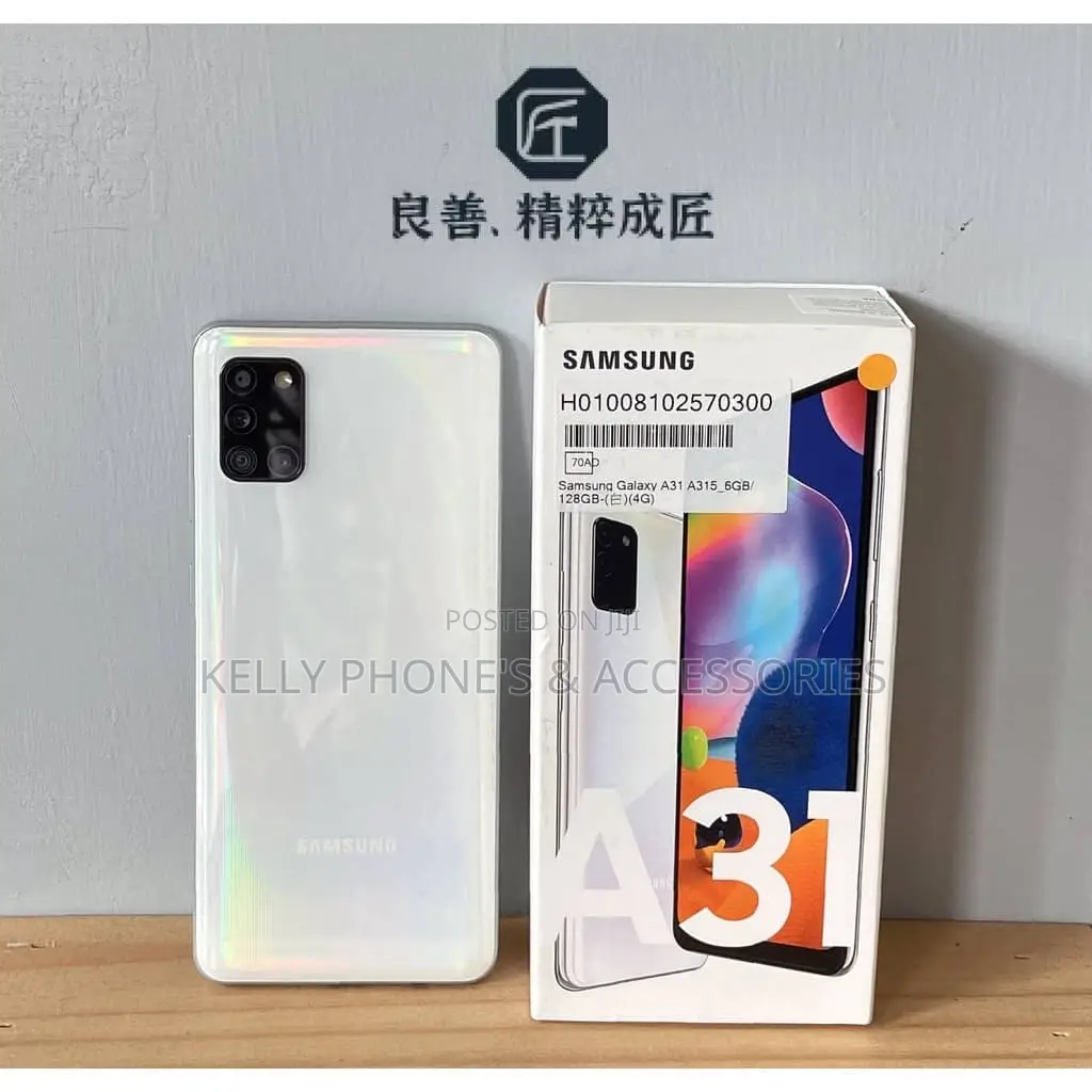 New Samsung Galaxy A31 64 GB White