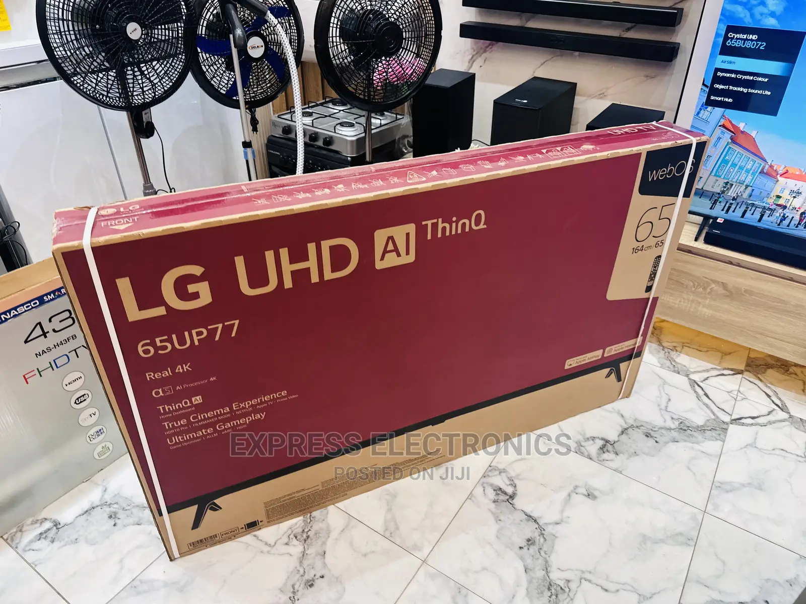Text or Call for LG Tv UHD Smart Up77 65”