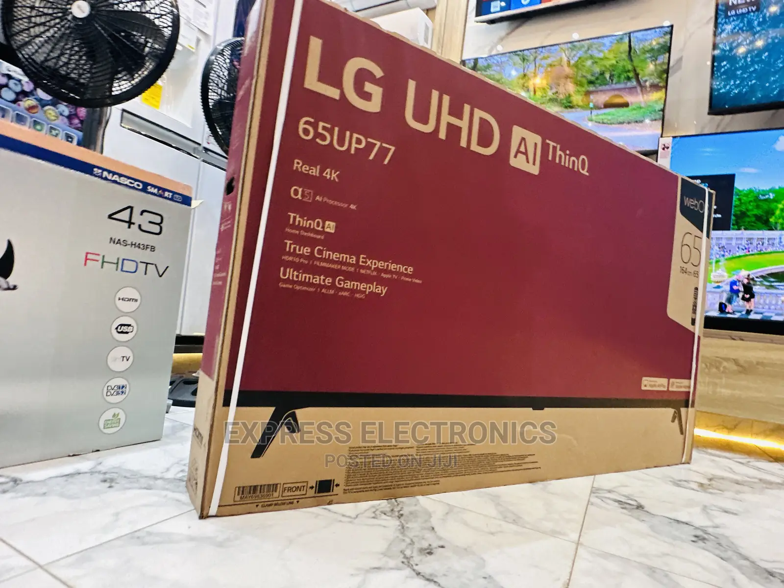 Available at Our Shop LG Up7760 65” UHD Screen Smart