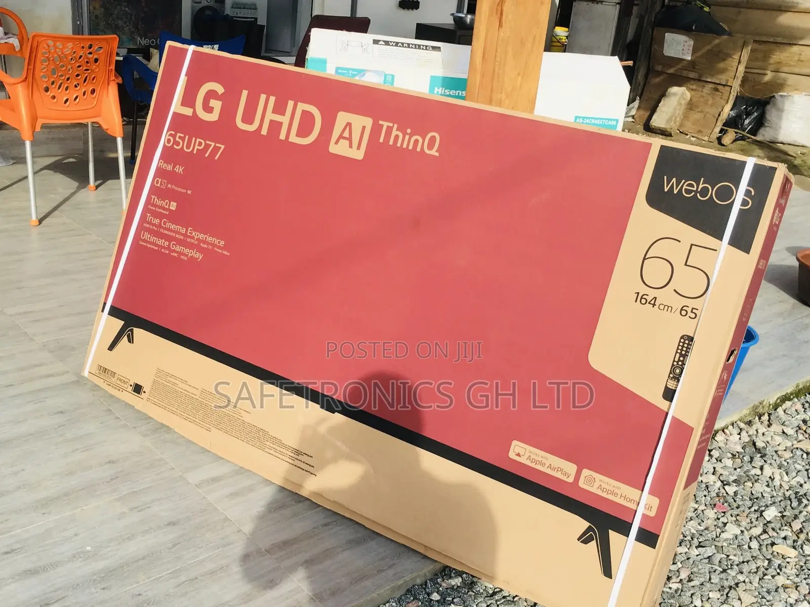 Quality Yet Neat Led Glossy LG UHD 65 Inches UP77 