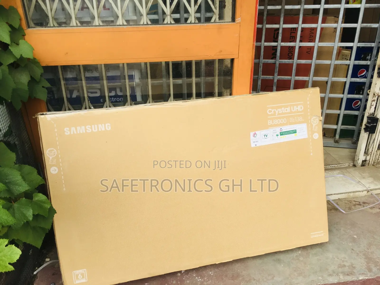Neat New Samsung 55 Inches Glossy Led Bu80 Tv