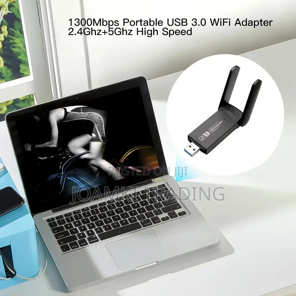 1300 MPS Usb 3.0 Wifi Adapter Bluetooth D-Band Network Card