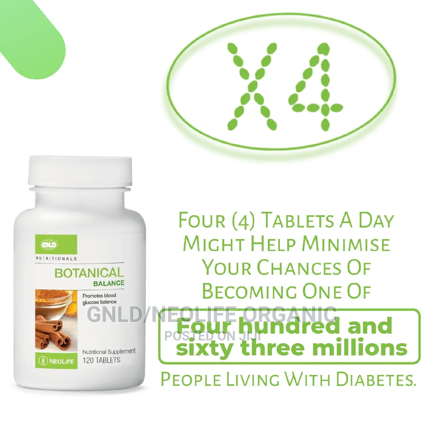 Botanical Healthy Balance (Control Your Blood Glucose) 60 Tablets
