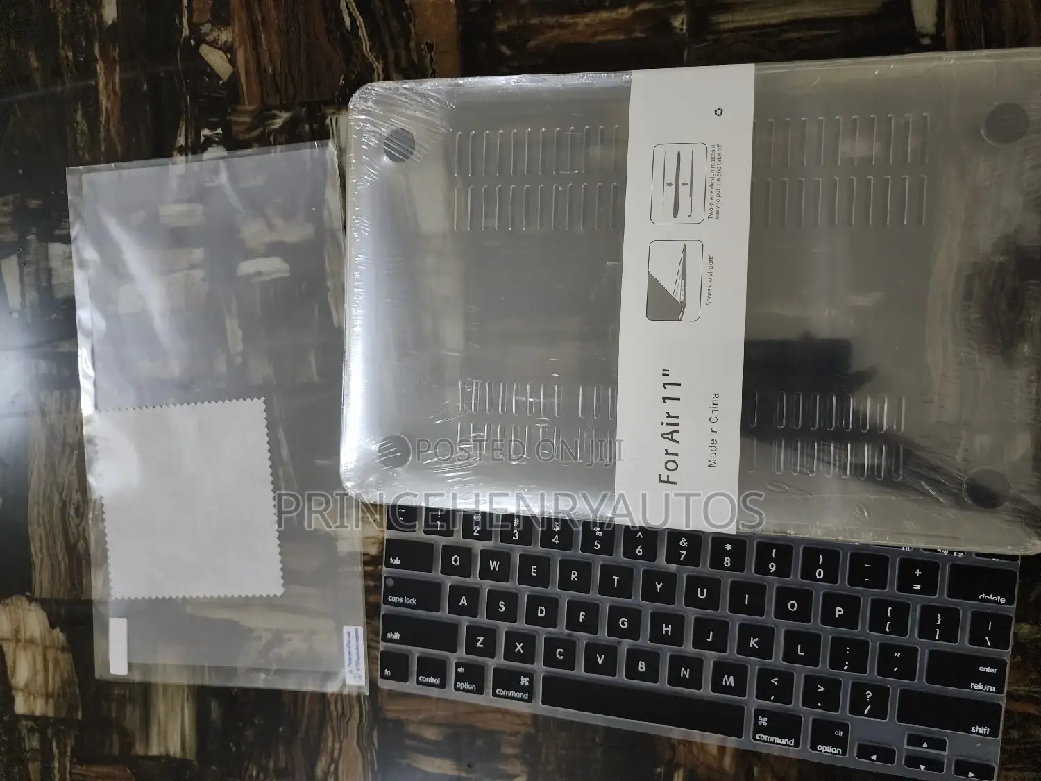AOGGY Case+Keyboard Cover+Screen Cover for Macbool Air 11''