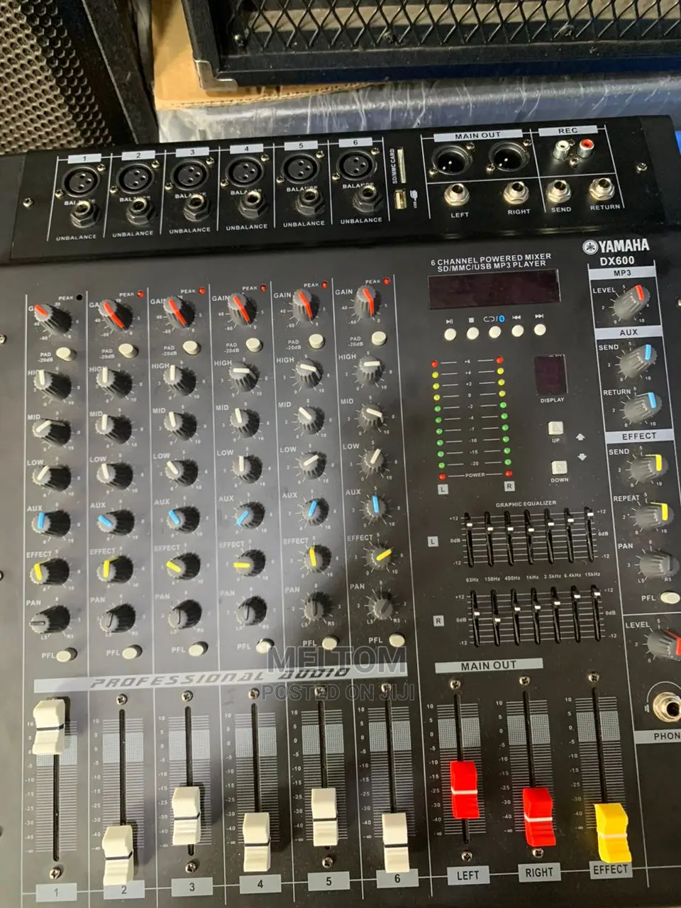 Yamaha 6channels Powered Amplifier Mixer