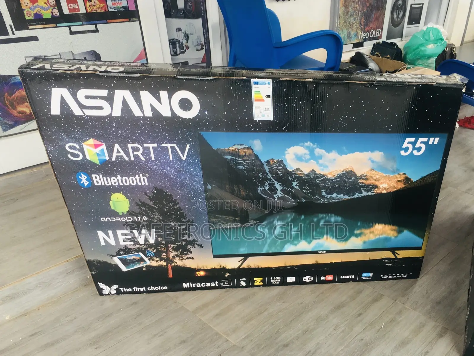 55 UHD Android Smart Asaon Best Glossy LED Tv