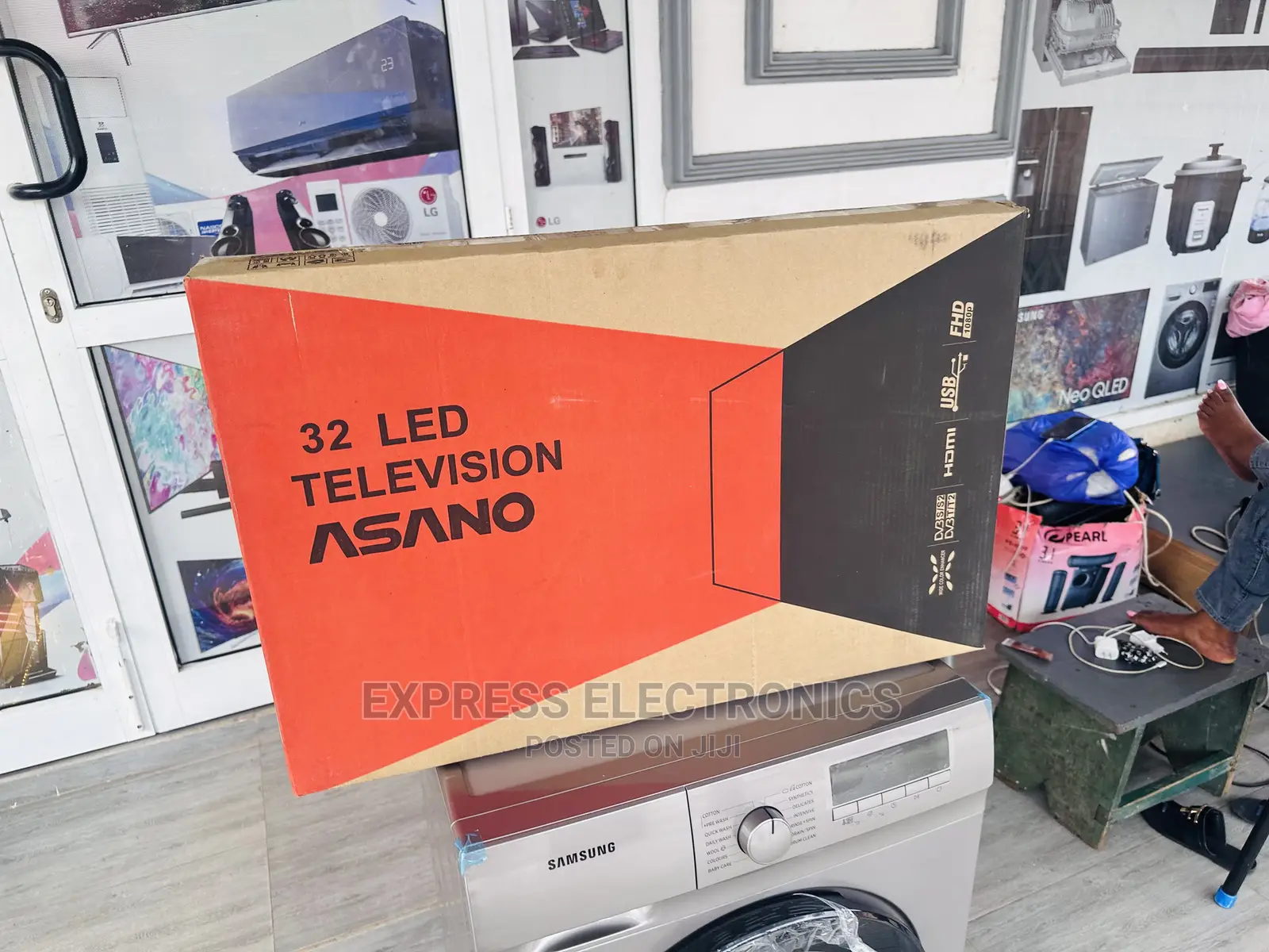 10gig Home of Electronics Asano 32”Hd Digital Satellite Tv