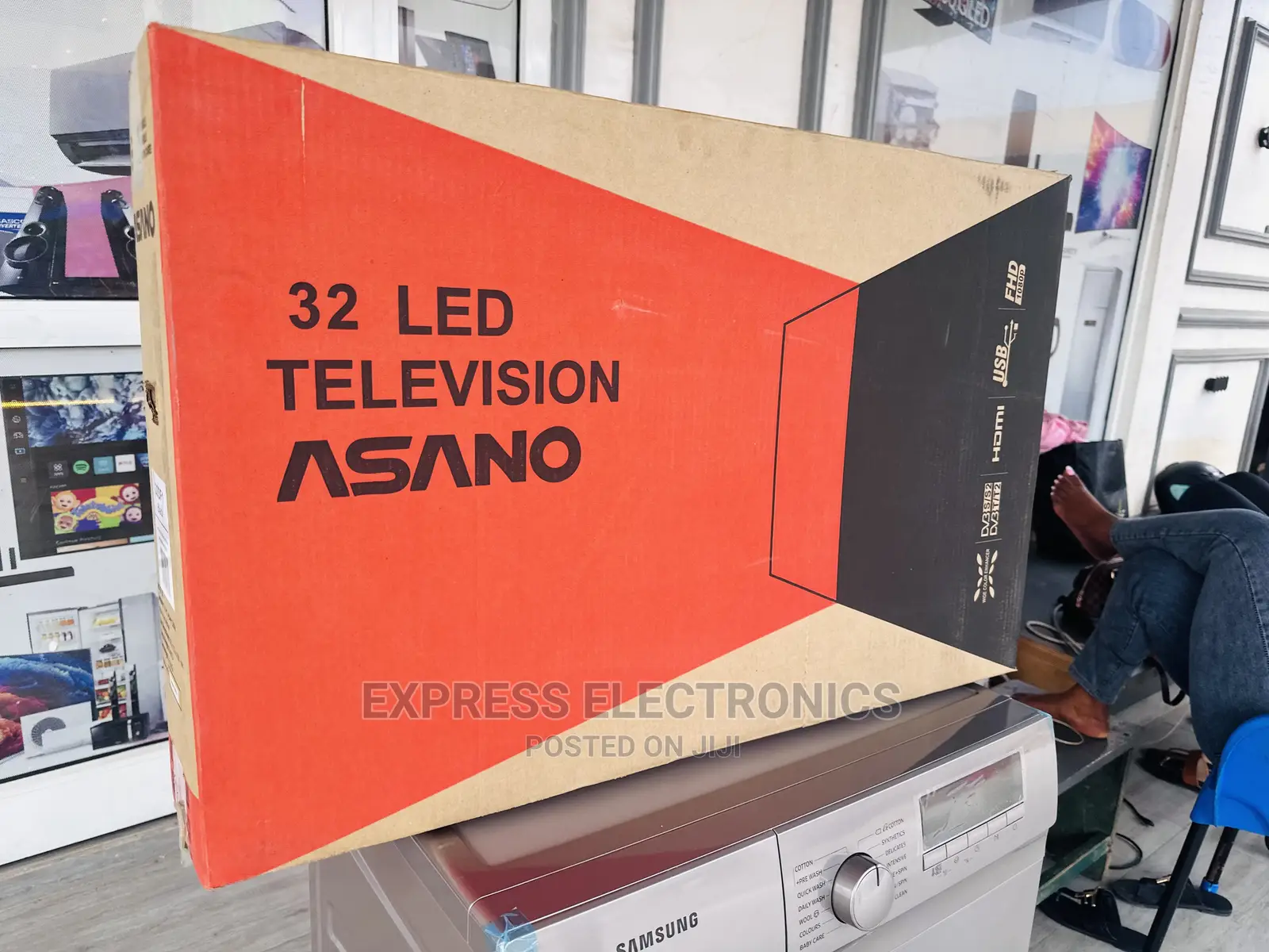 10gig Home of Electronics Asano 32”Hd Digital Satellite Tv