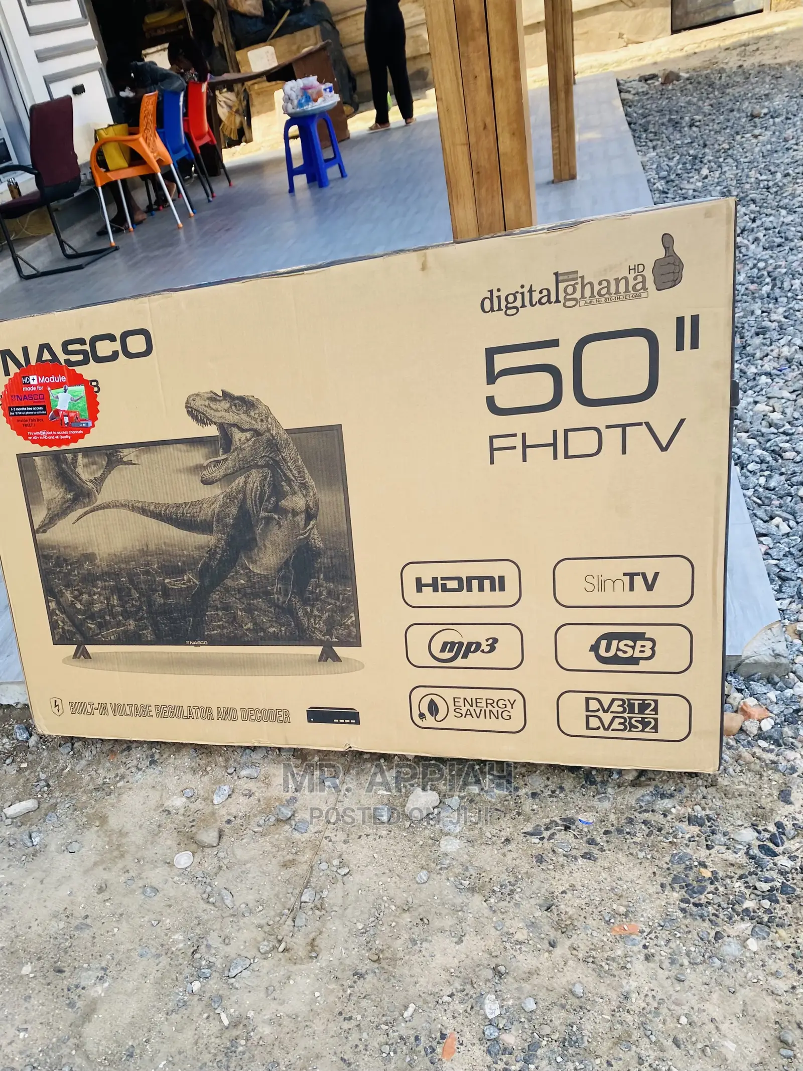 High Efficiency Nasco 50 Inch FHD Tv at Best Deal(Black) 