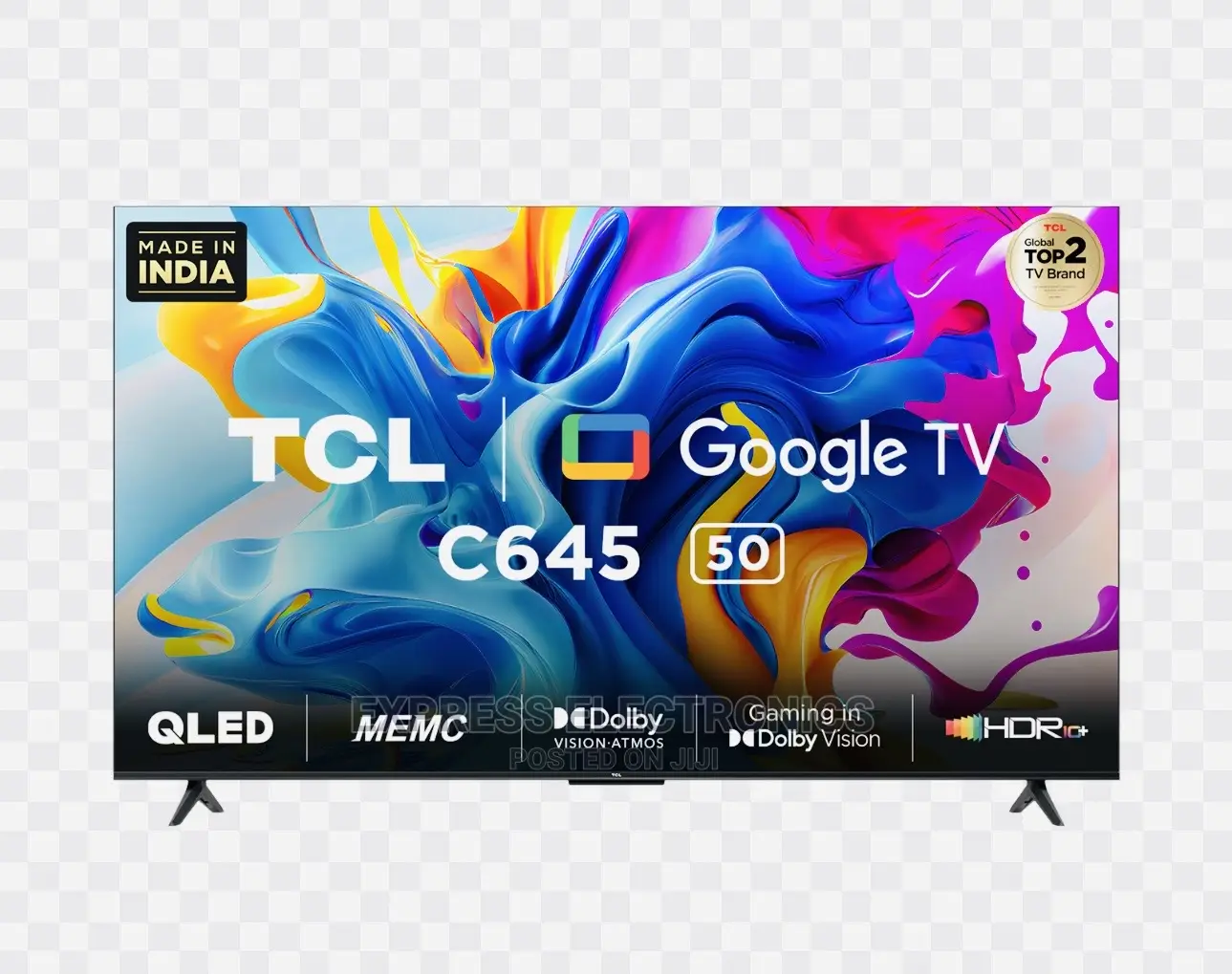 10gig Home of Electronics 50C645 TCL UHD Smart Tv 