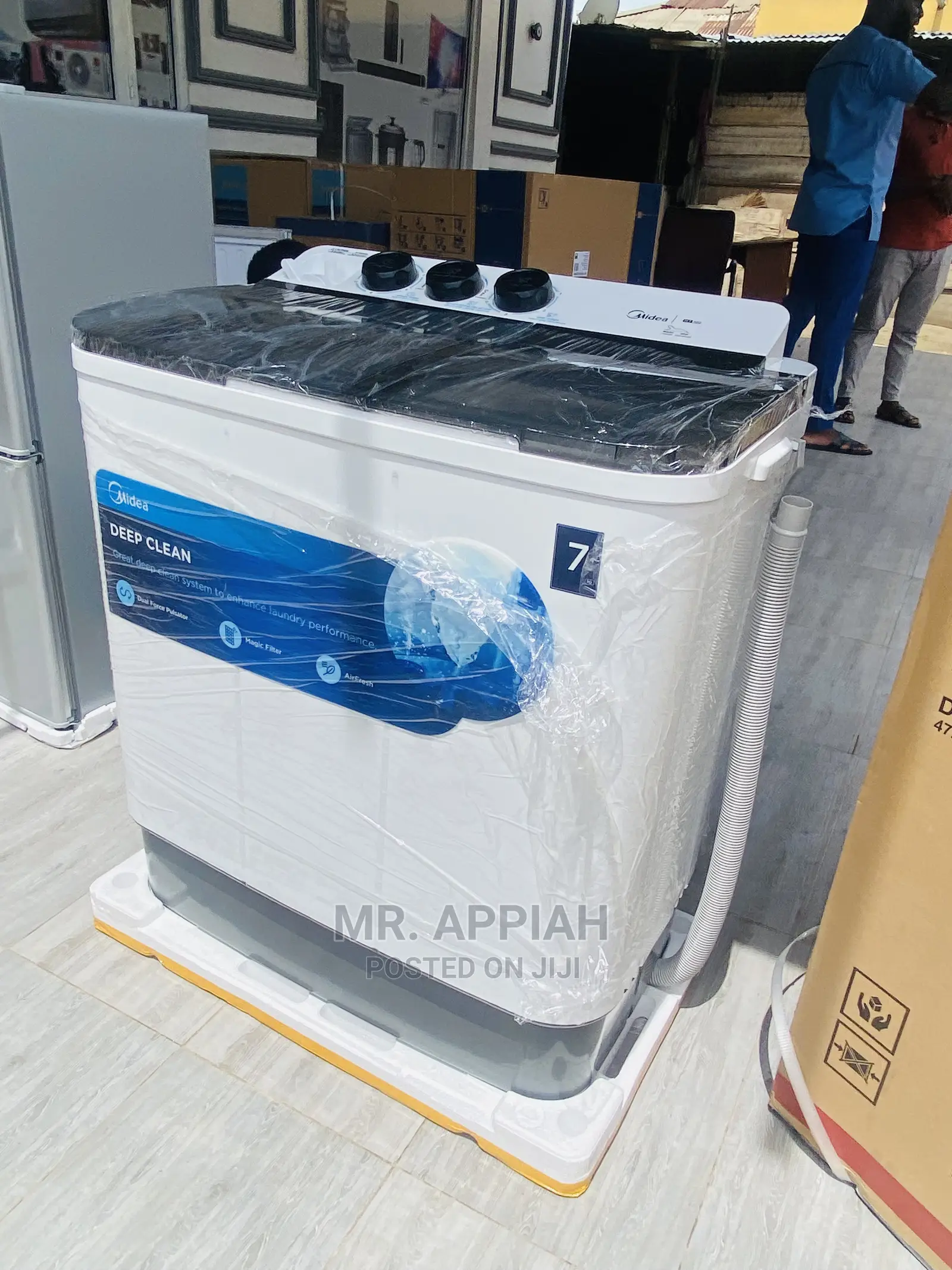 High Efficiency Midea Top Load Washingmachine at Best Deal.