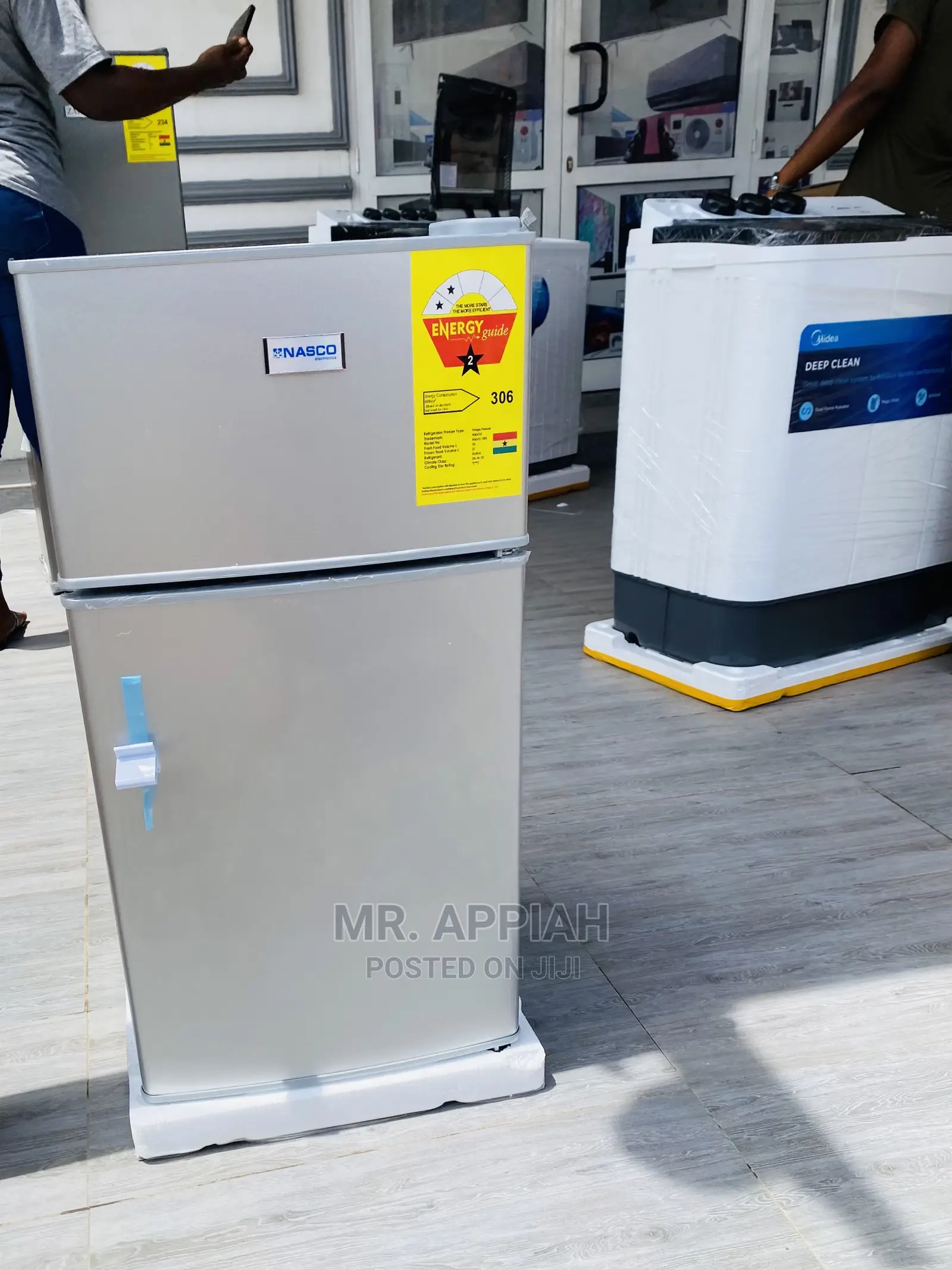 High Efficiency Nasco Double Door Refrigerator(Nasf2-10) 