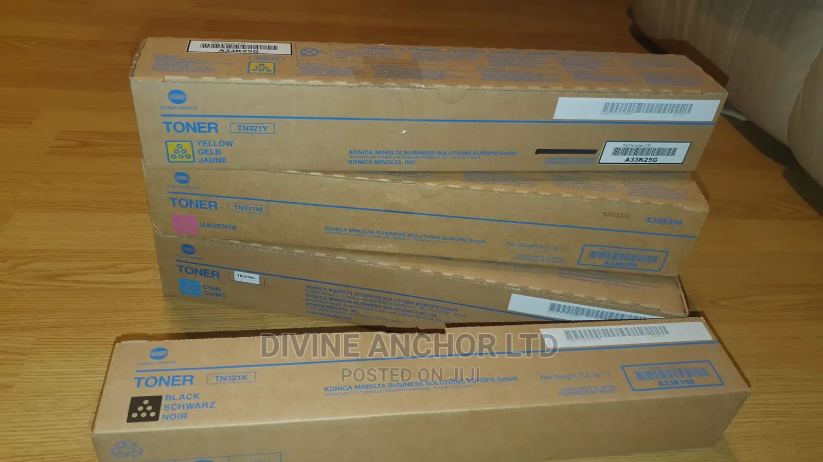 Original Konica Minolta AAV8150 / TN328K Toner Black