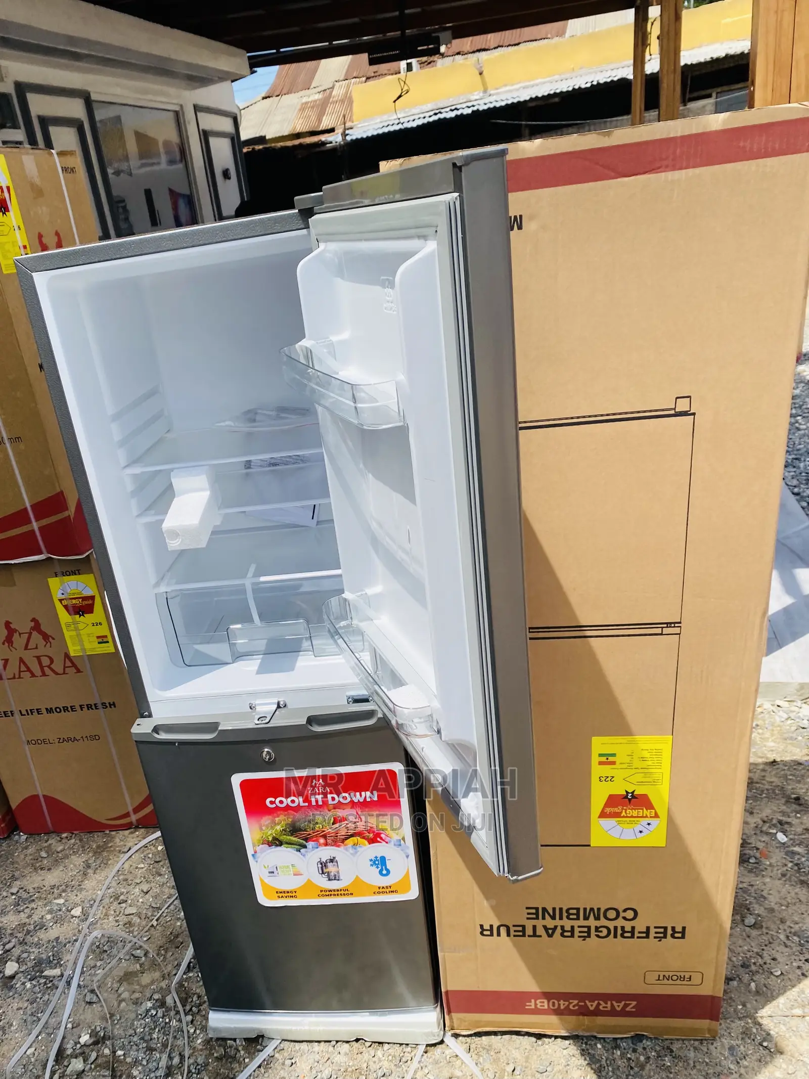 Direct Chilling Zara 240bf Double Door Fridge(20ltr)
