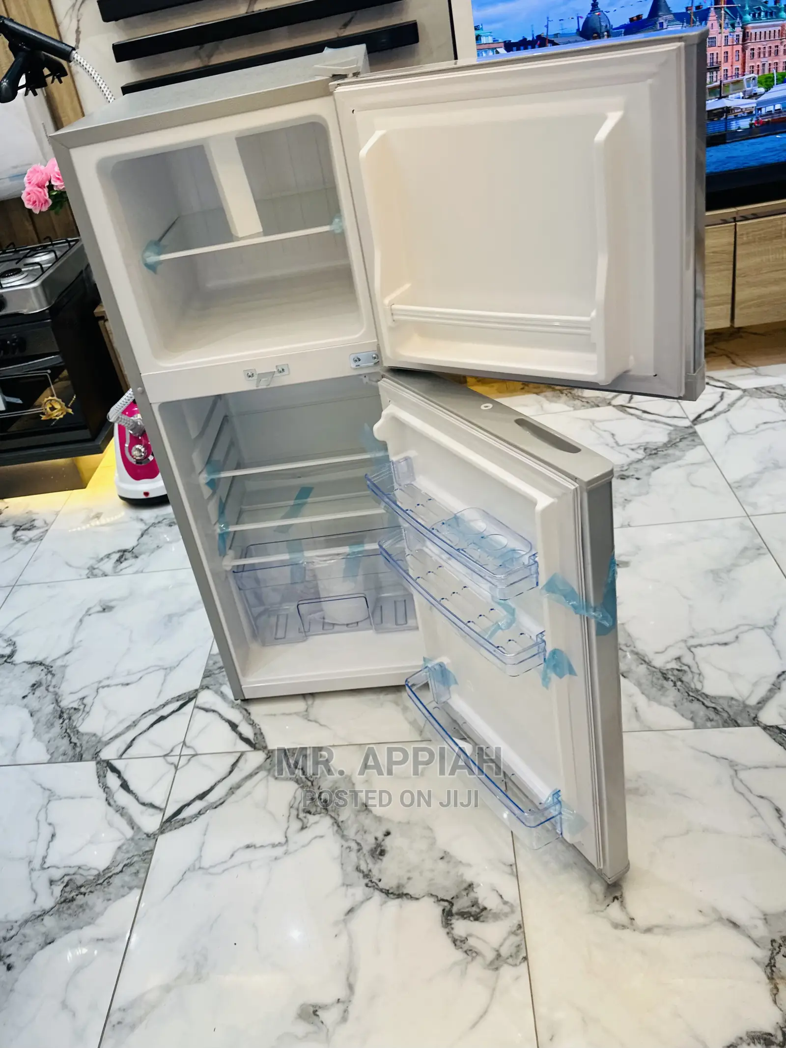 Buy Zara Doubledoor Fridge With Light-Stainless Steel(14TM)