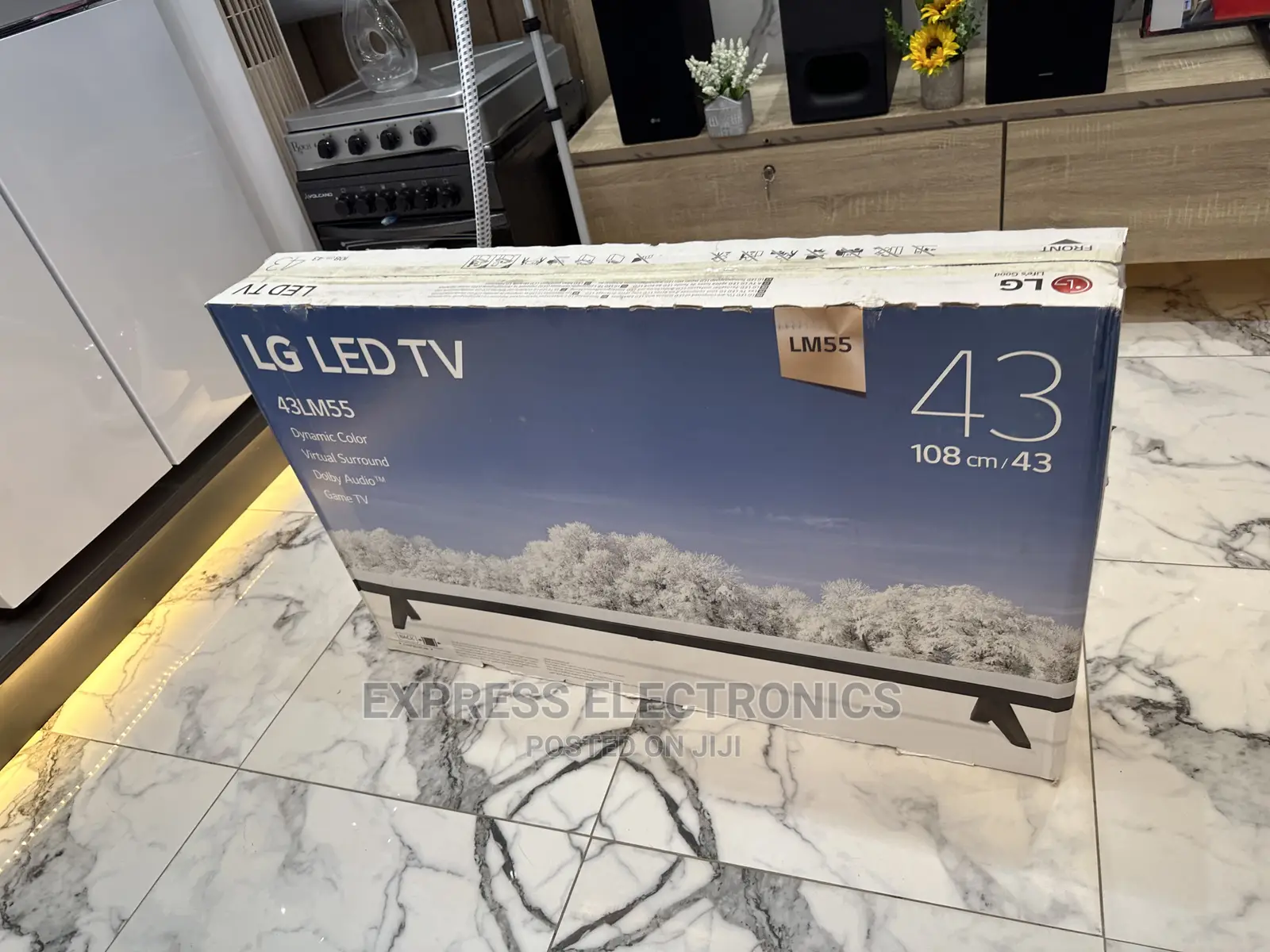 Neatly Sealed LG43LM550 FHD Smart Tv 