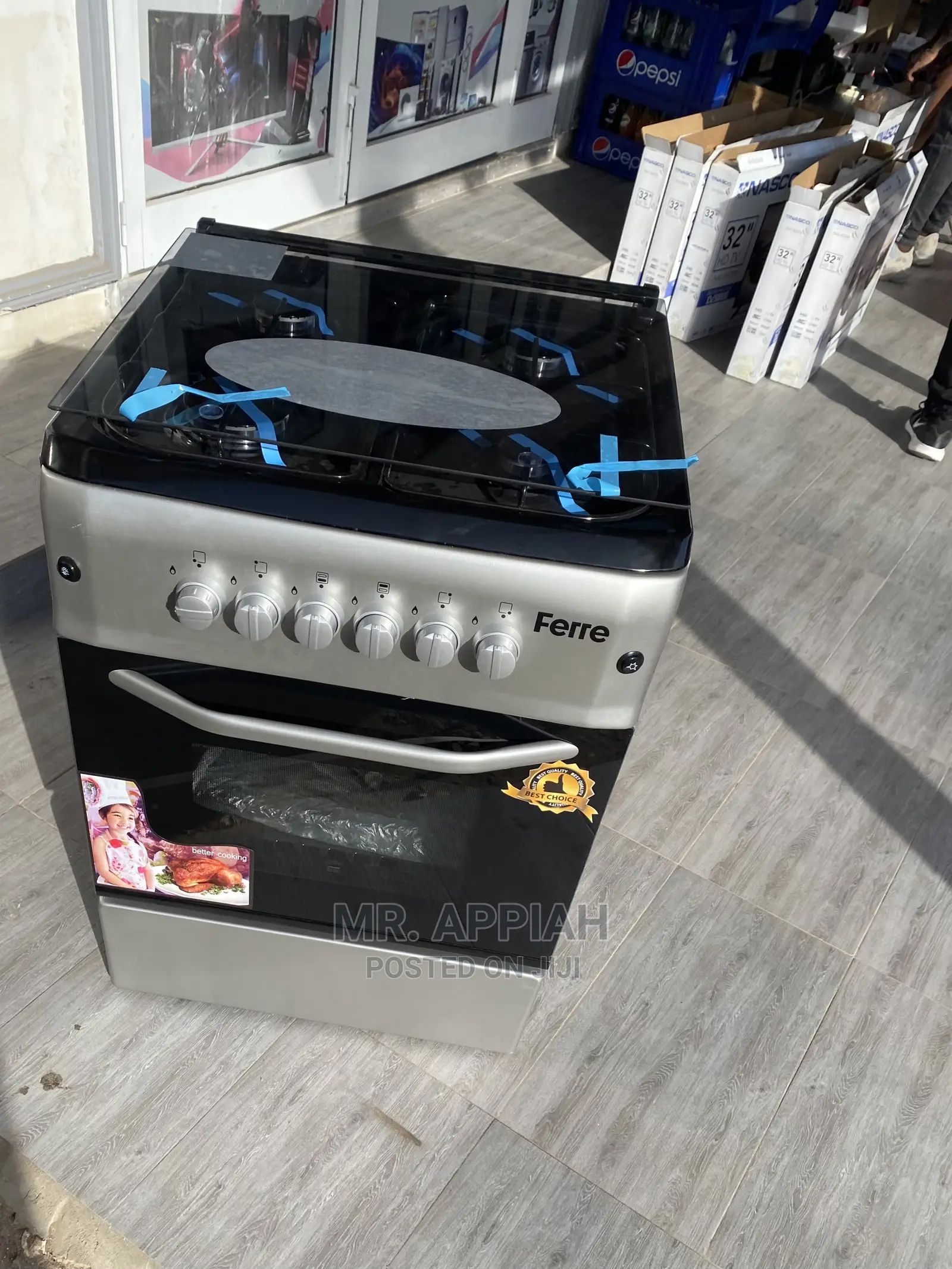 Fresh in Box  50x55 Ferre Gas Cooker at Best Price $ 