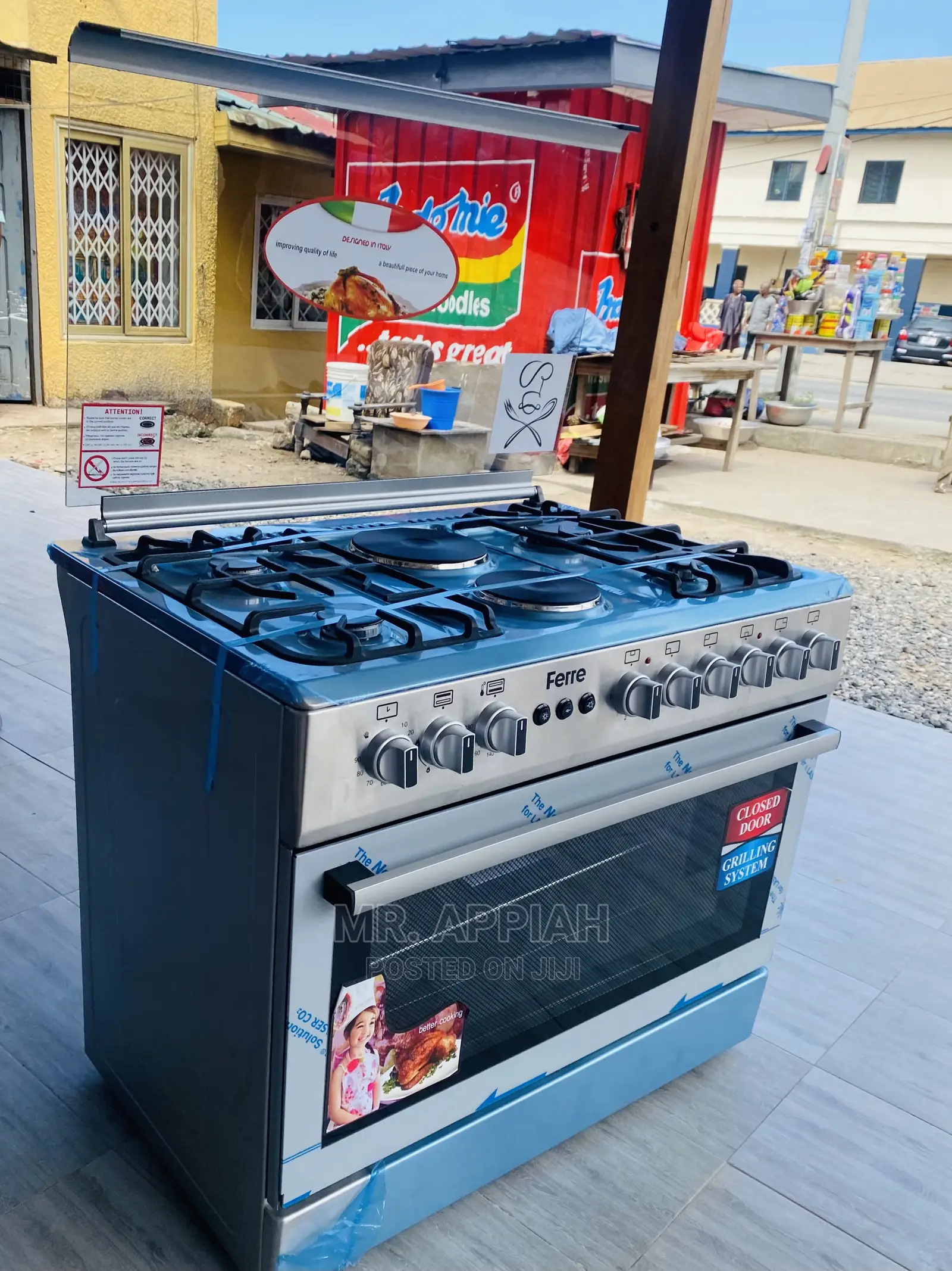 Energy and Cost Saving Ferre 2 Electric + 4 Burner(60x90),.