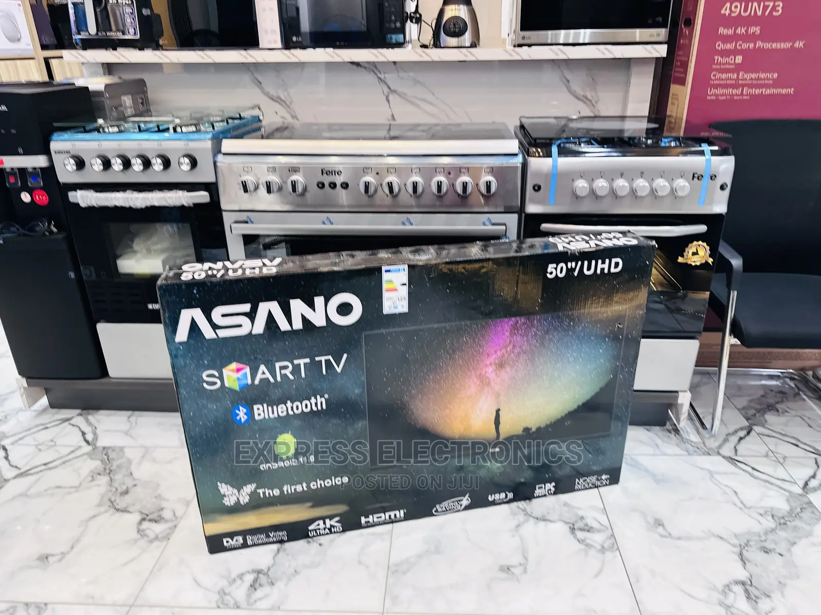The First Choice Asano Uhd Android 50”Tv