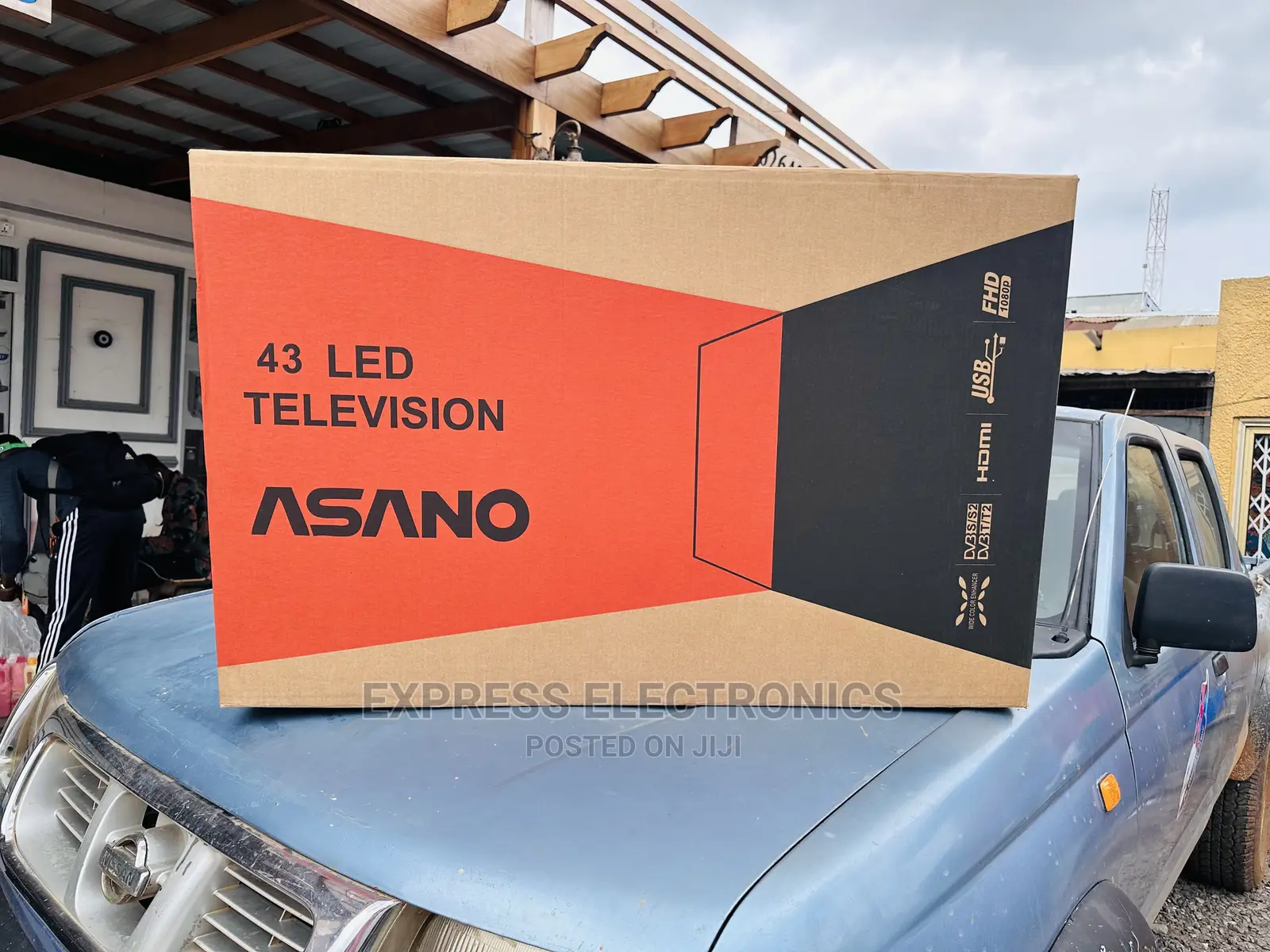 Call or Text for Asano Satellite Digital 43”FHD Tv 