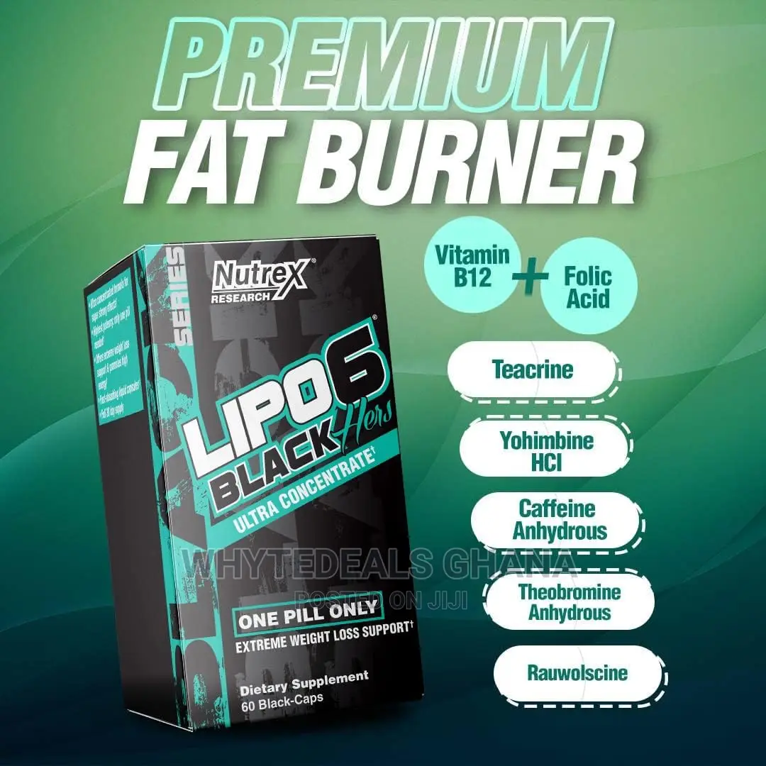 Lipo-6 Black Hers Weight Loss Pills For Women Fat Burner