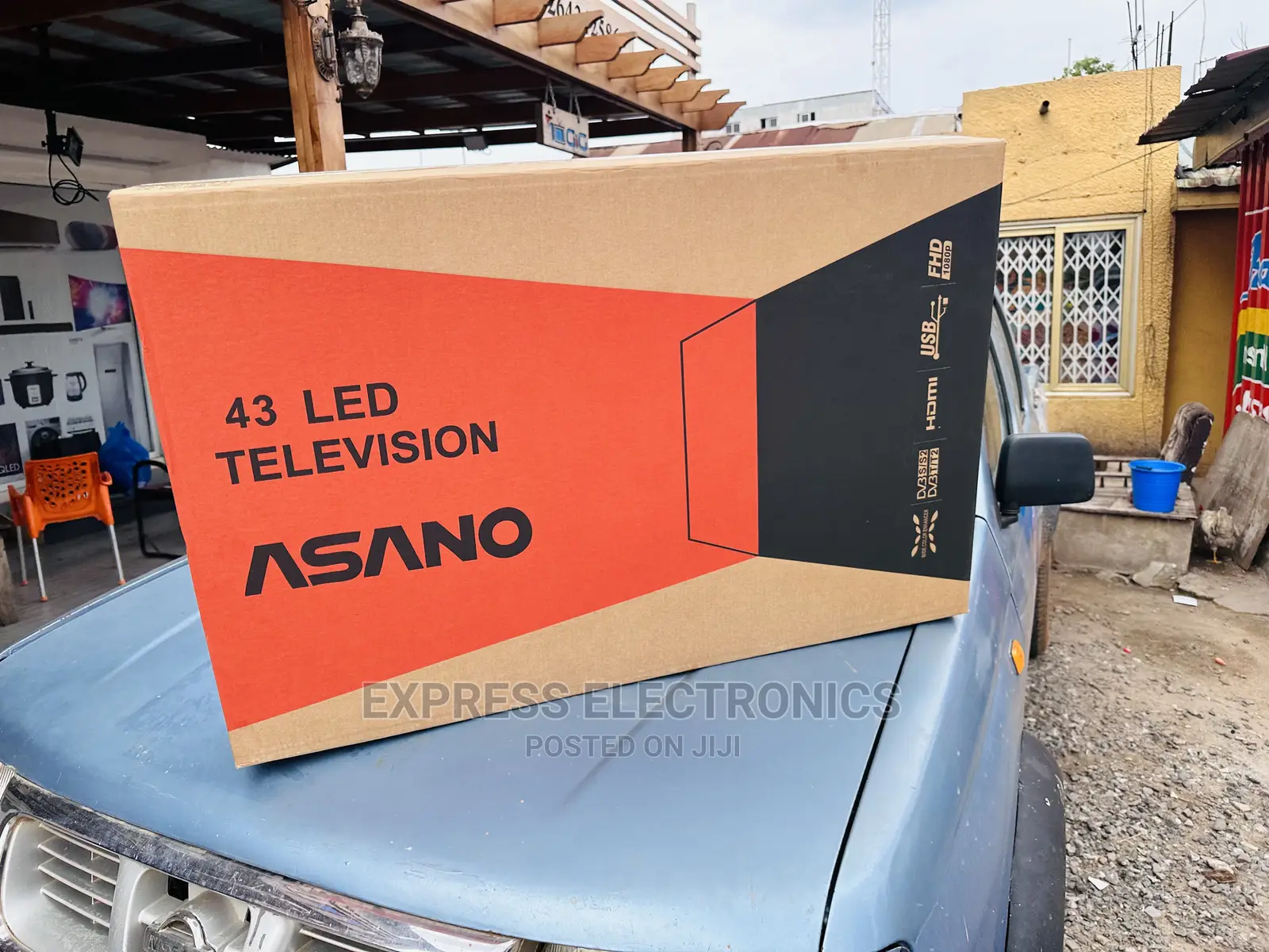 Active HDR SLEEK Asano Satellite Digital 43” Tv
