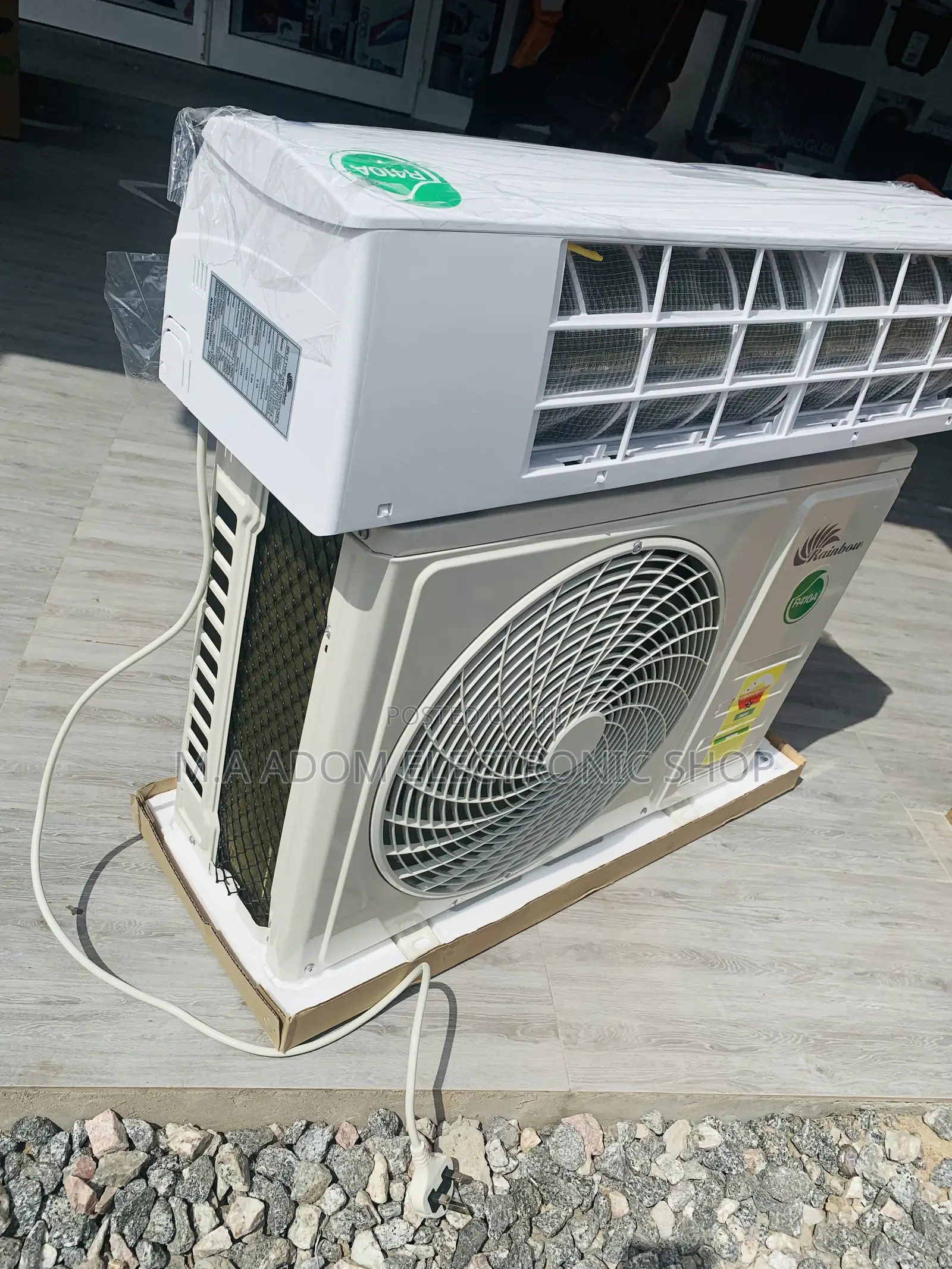 Powerful Rainbow 1.5hp Split AC