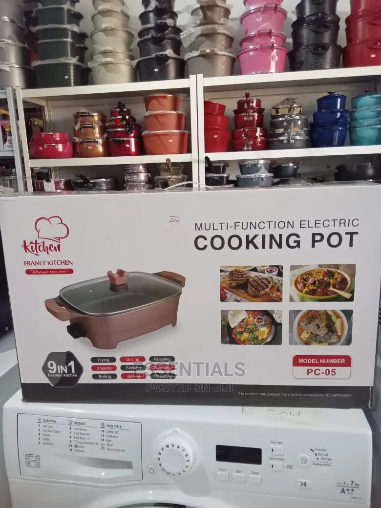 8l Electric Multifunctional Non-Stick Cooking Pot