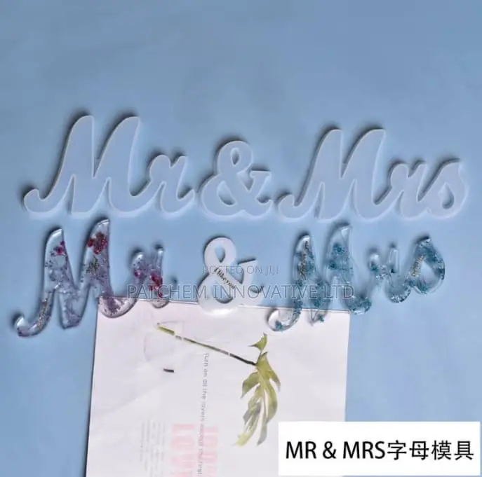Mr Mrs Silicone Mold
