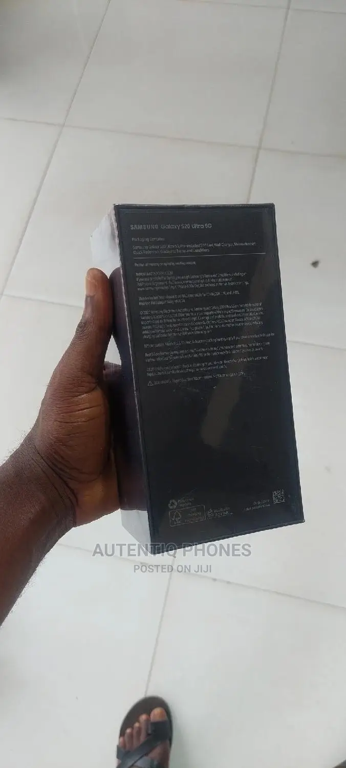 New Samsung Galaxy S20 Ultra 5G 128 GB Gray