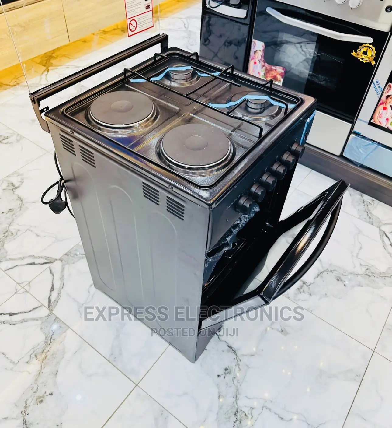 Home of Quality 2-2gas Electric Stove Oven Cooker