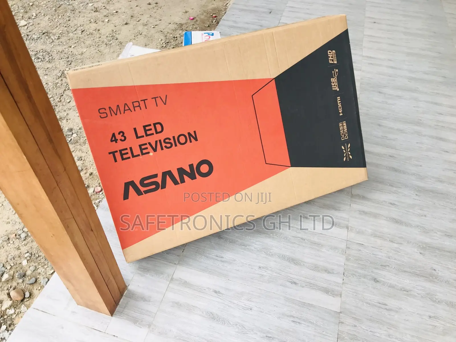 Quality Glossy LED 43 Inches Asaon Satellite Digital Tv