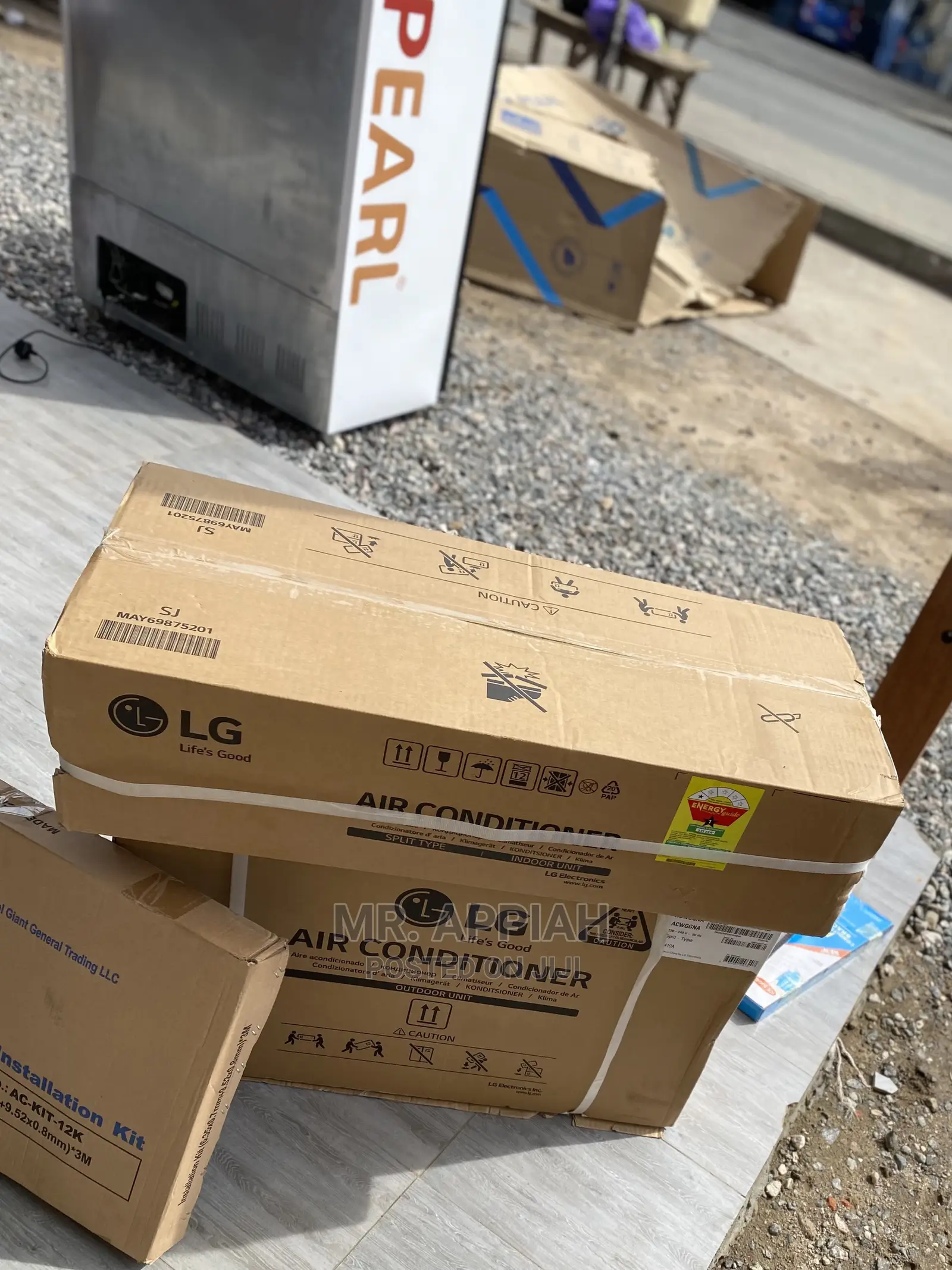 Fast Chilling LG Dual Inverter Ac + Copper Condenser(White)