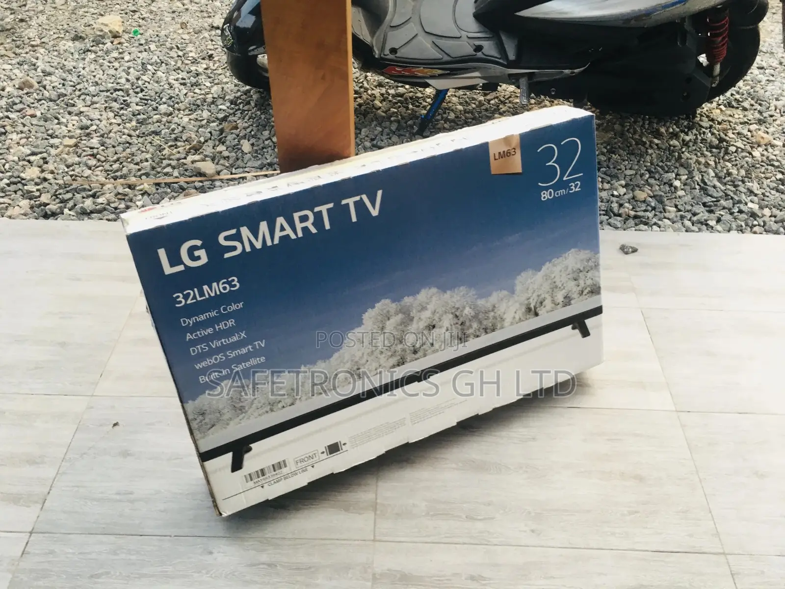 LM63 Original 32 Inches Glossy LED LG Smart Tv 
