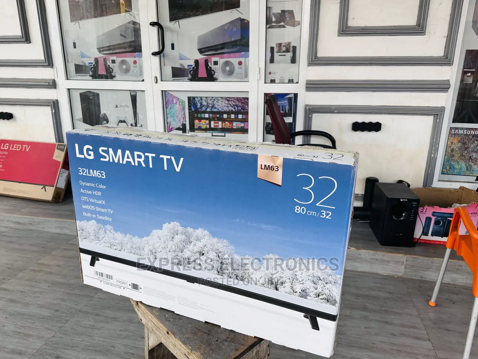 New Arrivals LG FHD Satellite Smart 32”Lm637 Tv 