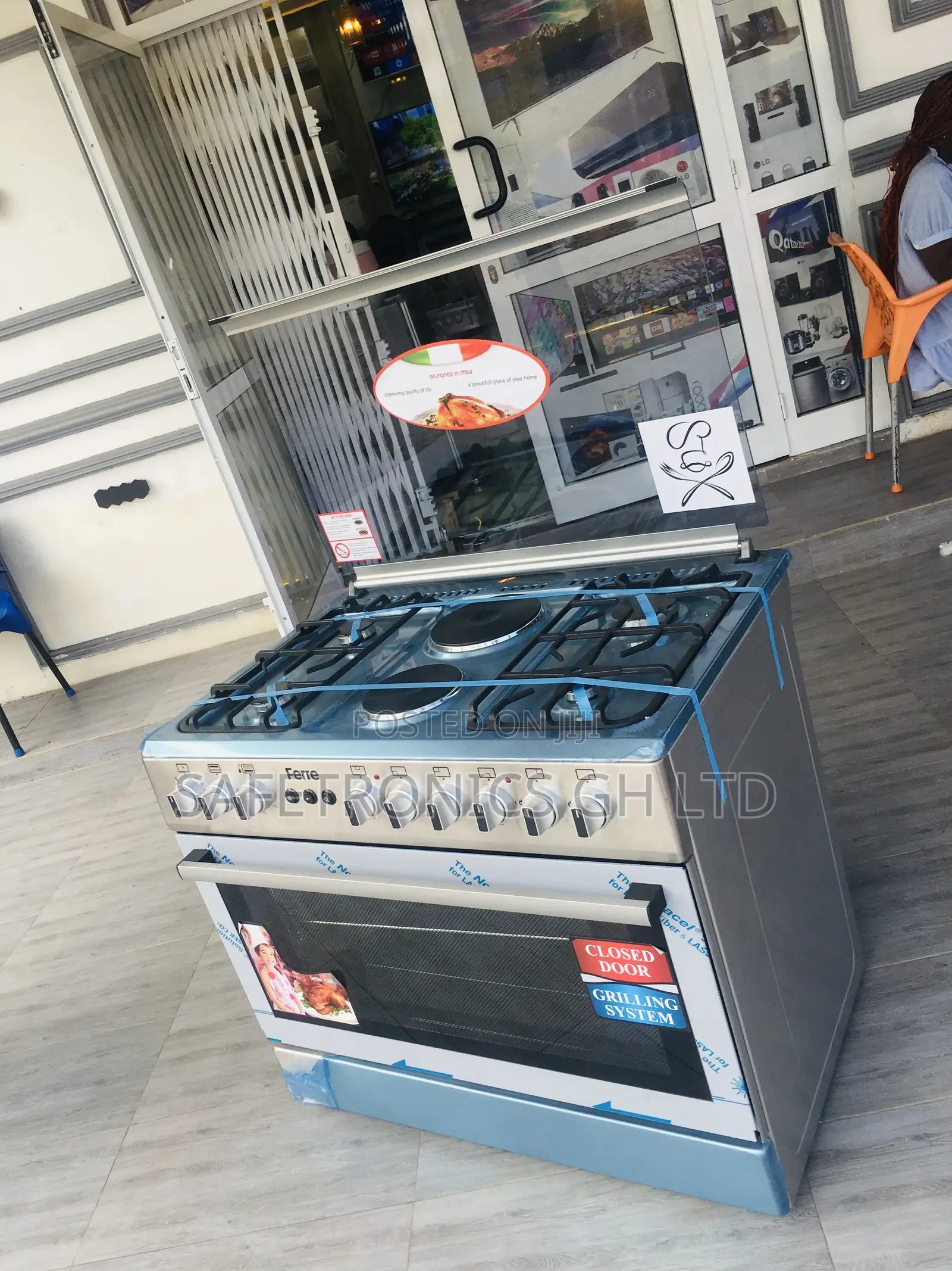 Best Ferre Cooker 4*2 Oven With Grill 60x90