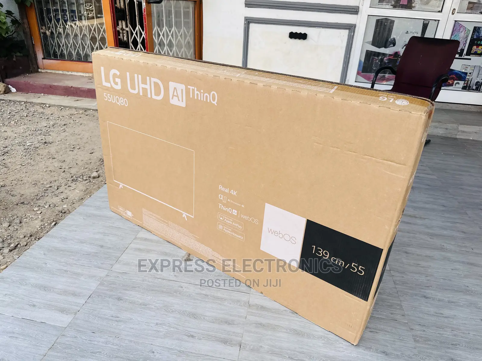 Fabulous Job LG UHD Uq80 55”Tv Smart