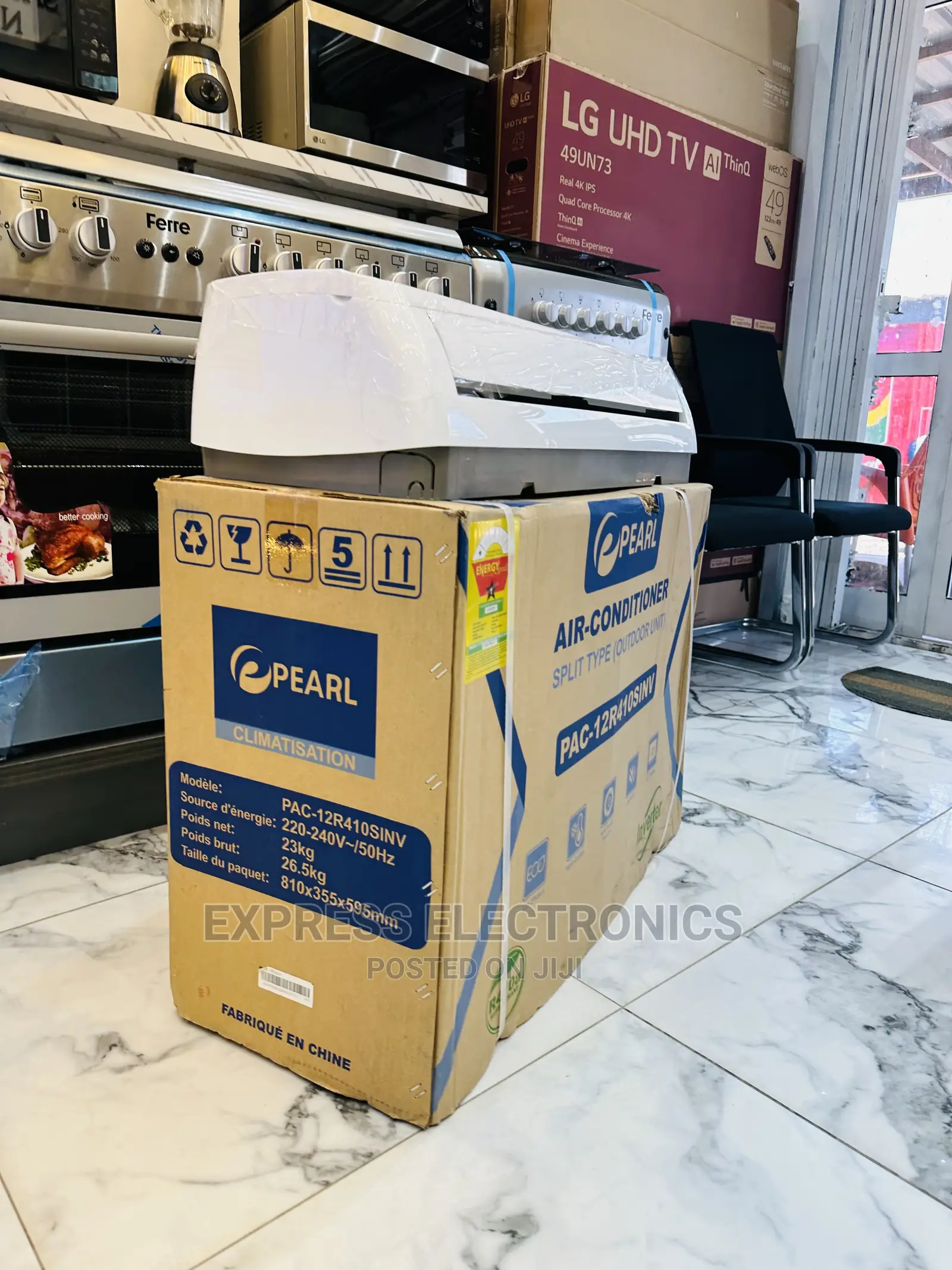 Home of Quality Electronics Split Pearl Er410 Gas 2.0hp Ac