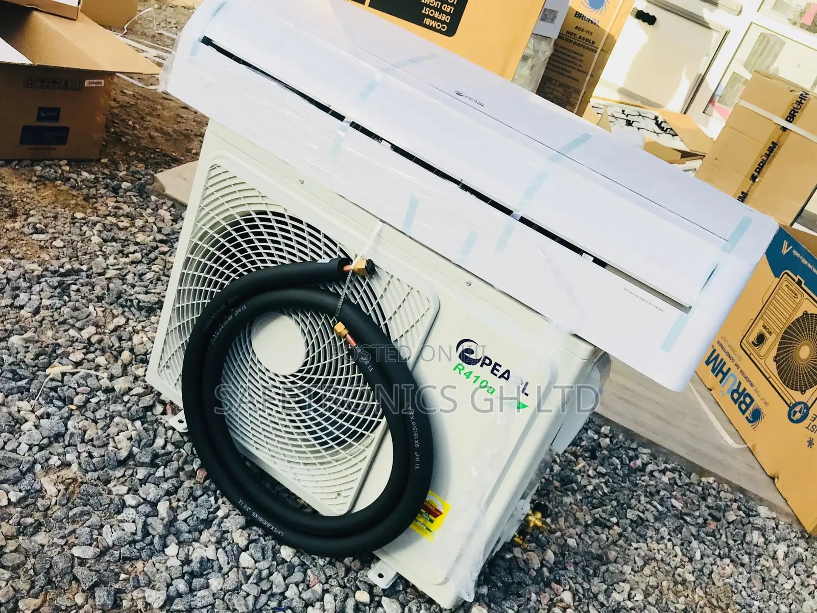 Pearl Anti-Rust Airconditioner 1.5hp Split R410 Gas