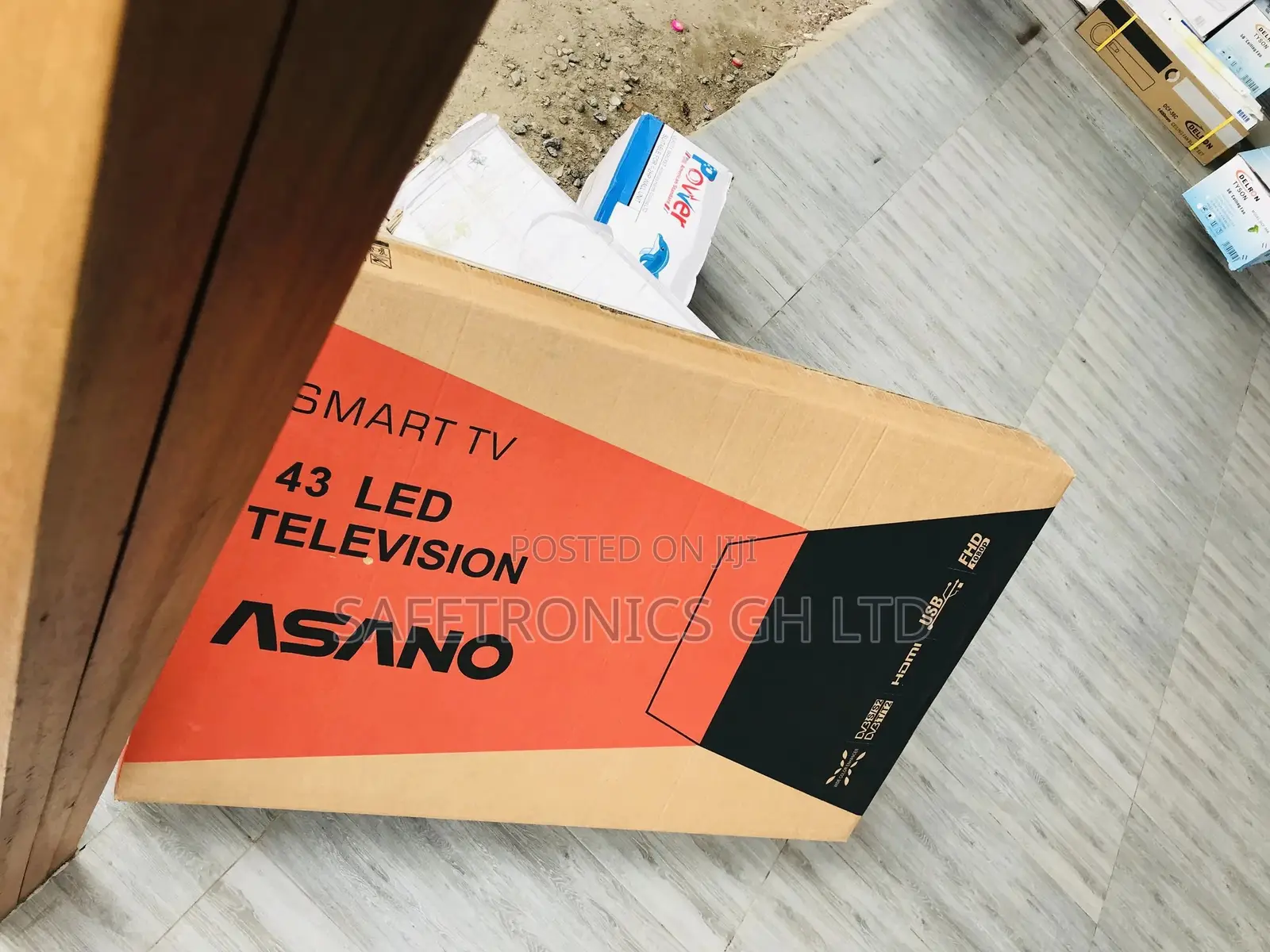 43 Inches Digital LED Glossy Smart Satellite Asaon Tv 