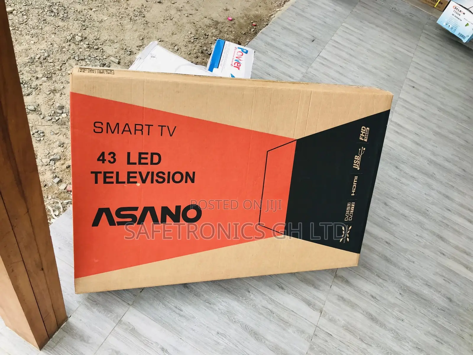 43 Inches Digital LED Glossy Smart Satellite Asaon Tv 