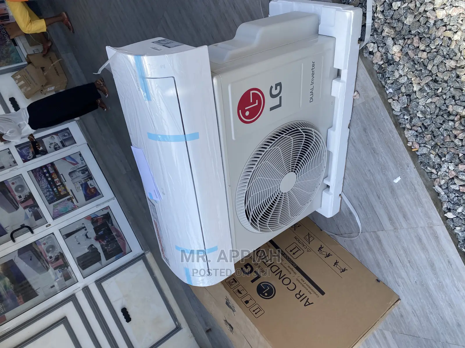 Newly in Stock Dualcool LG 1.5hp Inverter Ac at Best Deal,.