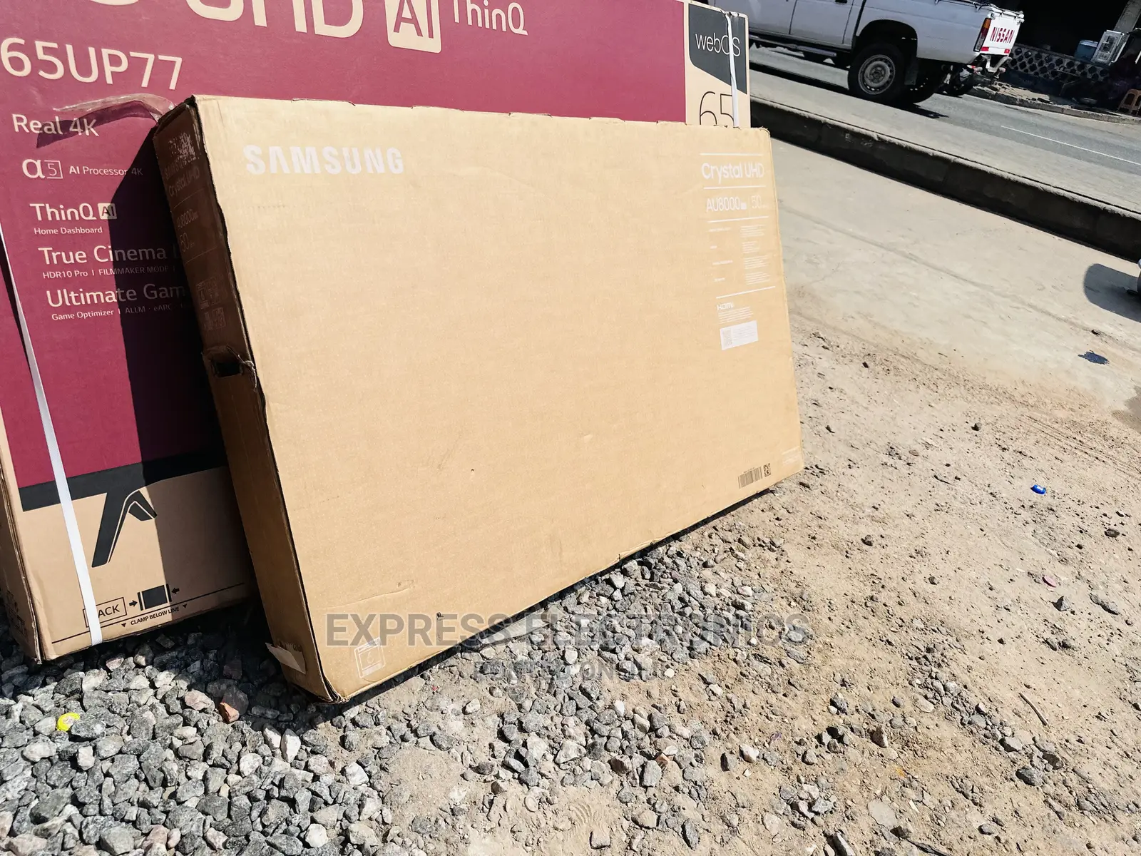Samsung UHD Screen 55”Bu8000 Tv 
